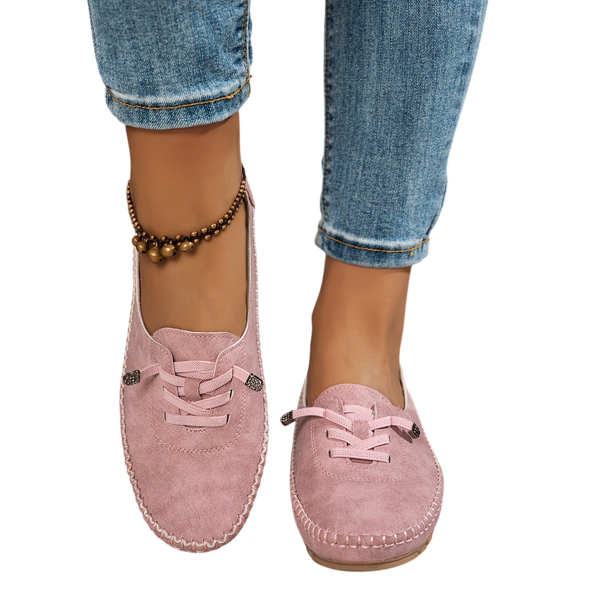 Atelier Rivelle | Baskets Basses Femme Grande Taille Souples Lacets Rétro Confort