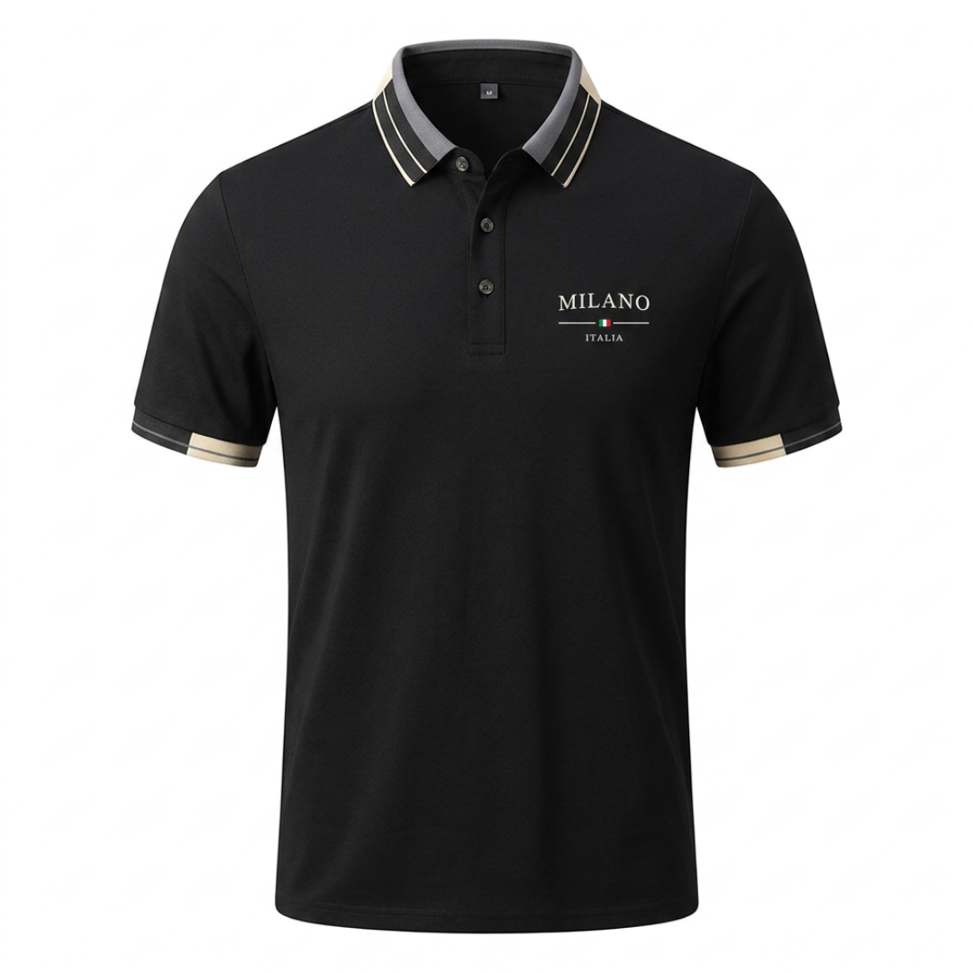Atelier Rivelle | Chemise Homme Été Décontracté Col Boutonné Manches Courtes