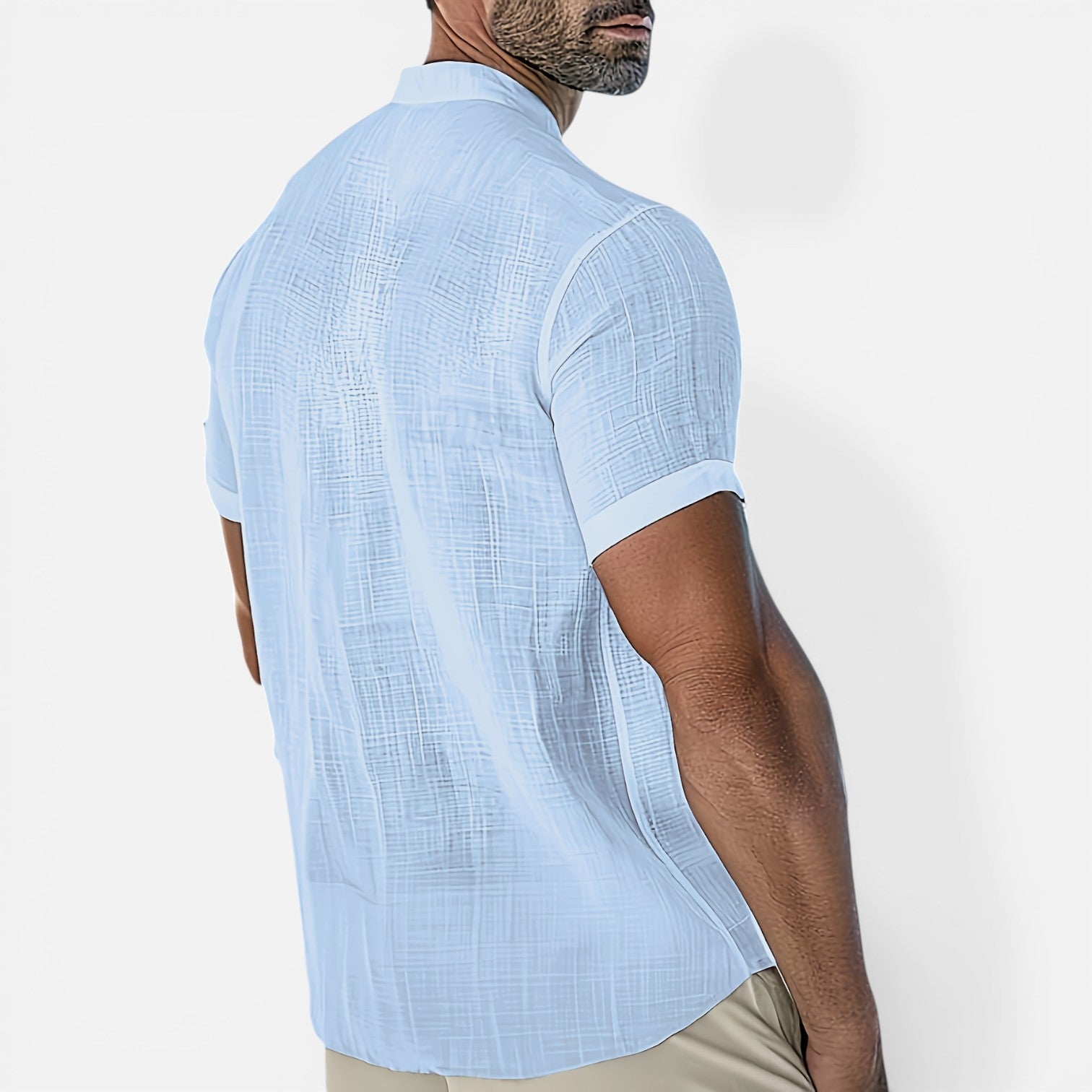 Atelier Rivelle | Chemise Homme Lin Été Légère Respirante Tenue Vacances