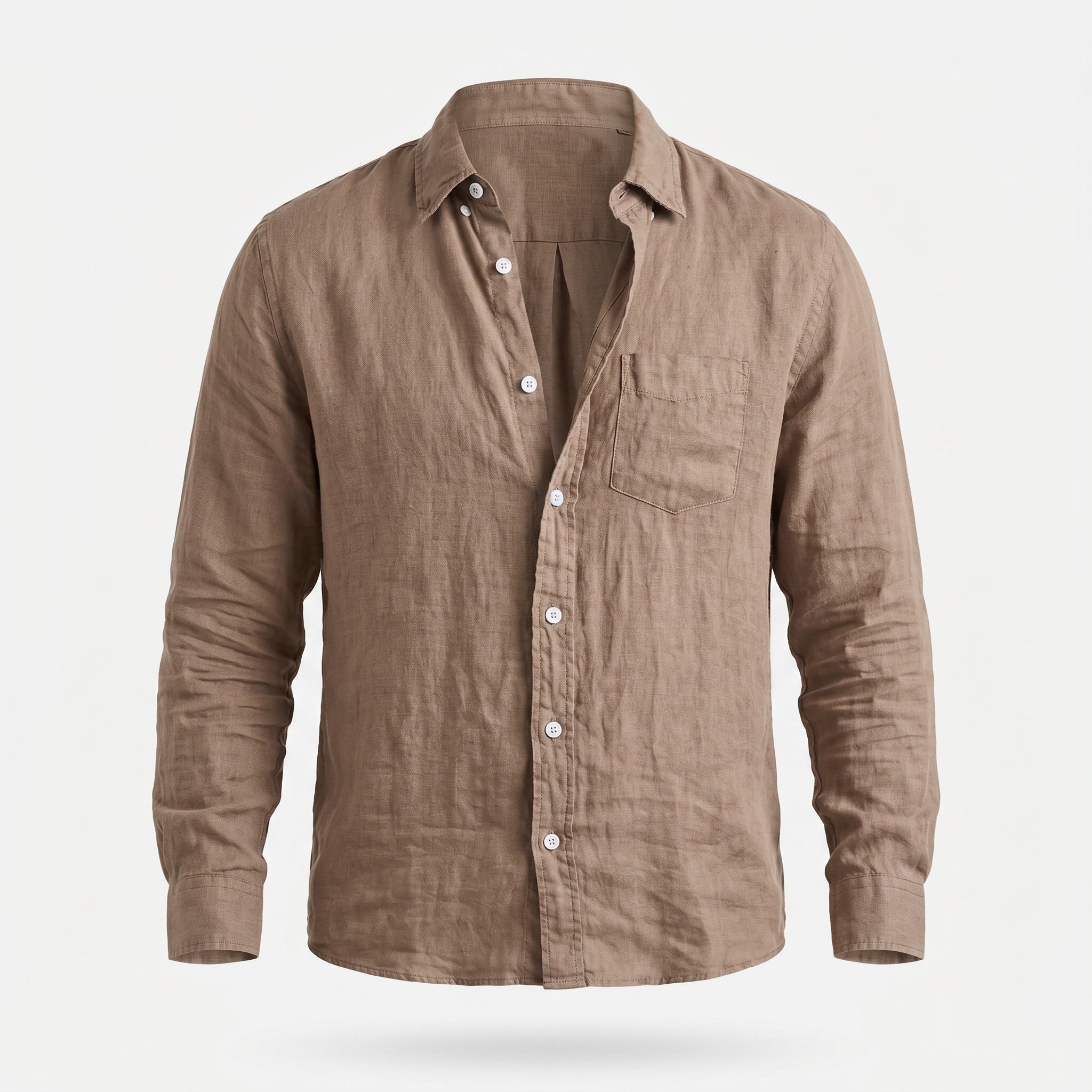 Atelier Rivelle | Chemise Homme Printemps Classique Décontractée Col Revers