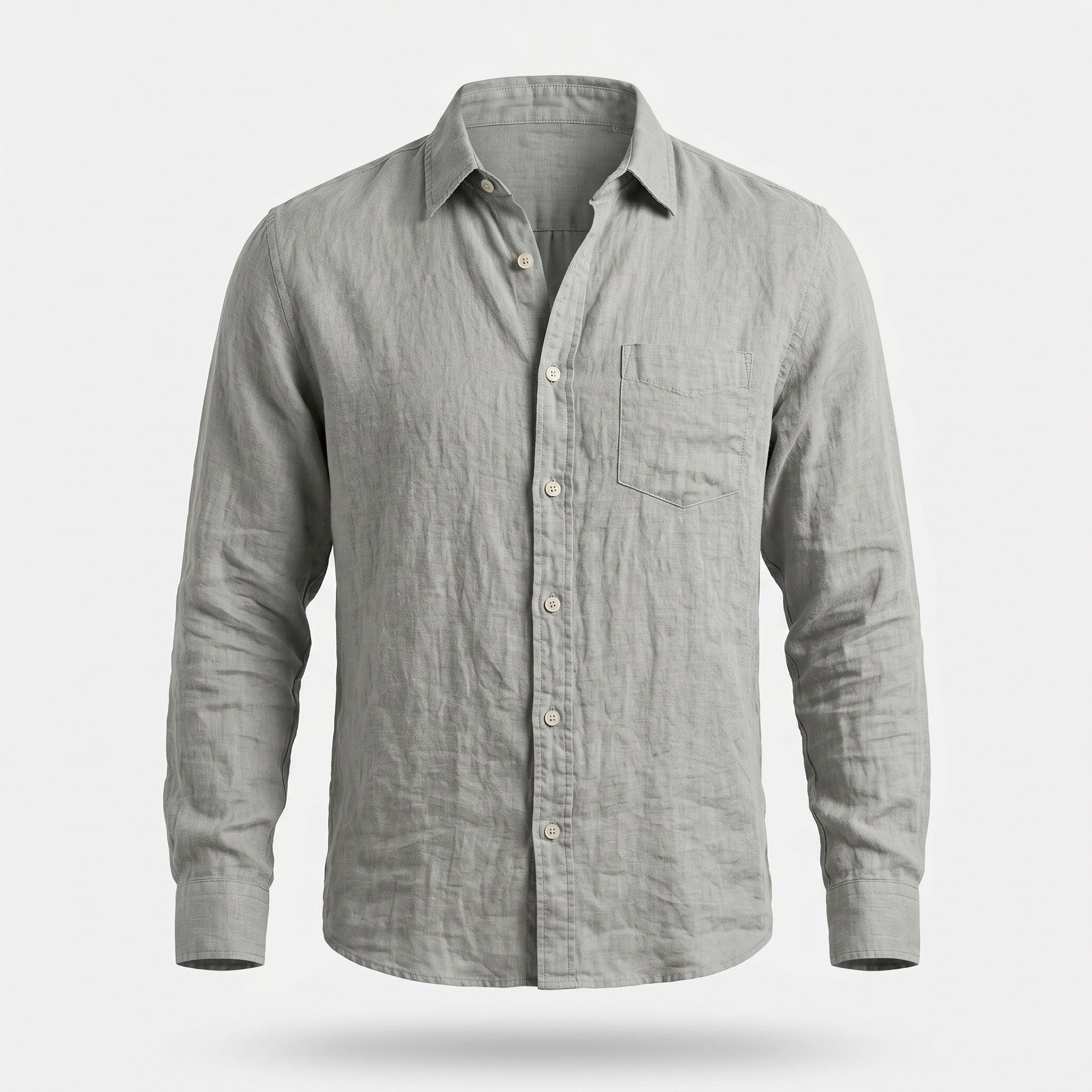 Atelier Rivelle | Chemise Homme Printemps Classique Décontractée Col Revers