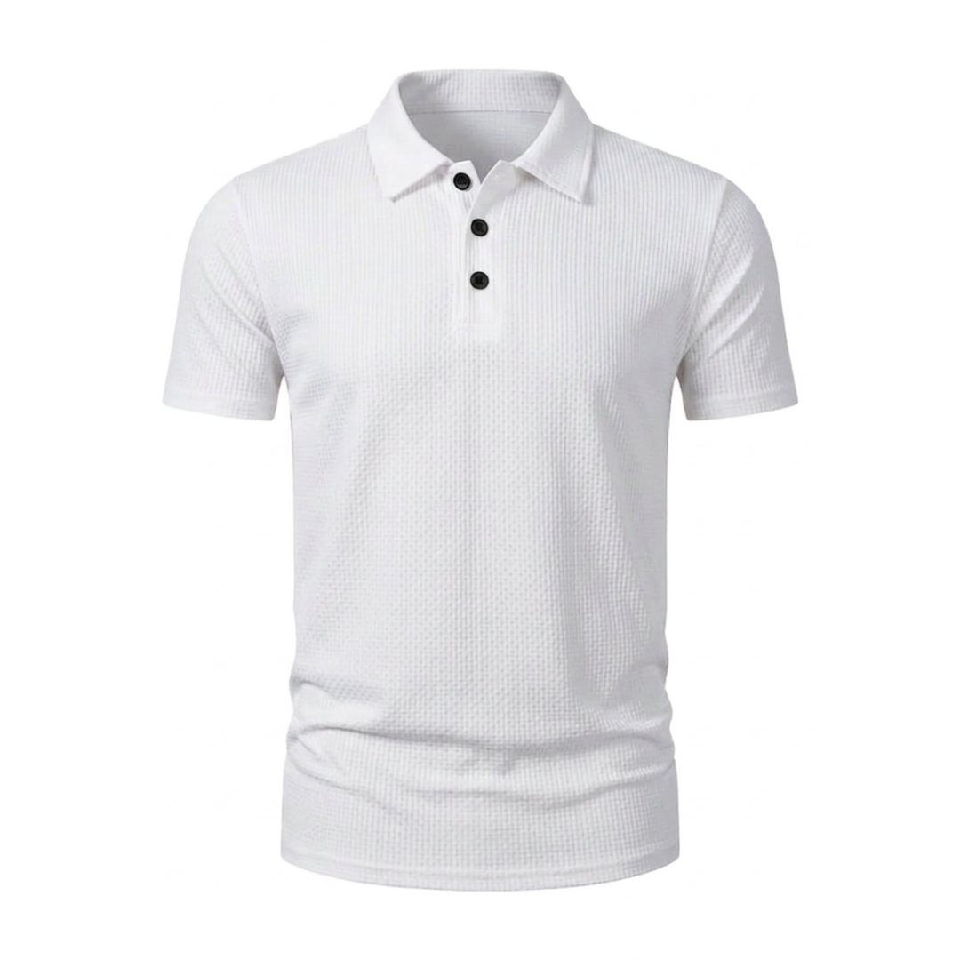 Atelier Rivelle | Polo Maille Homme Été Légère Transparente Décontractée