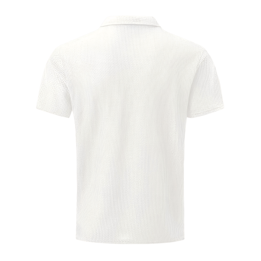Atelier Rivelle | Polo Maille Homme Été Légère Transparente Décontractée