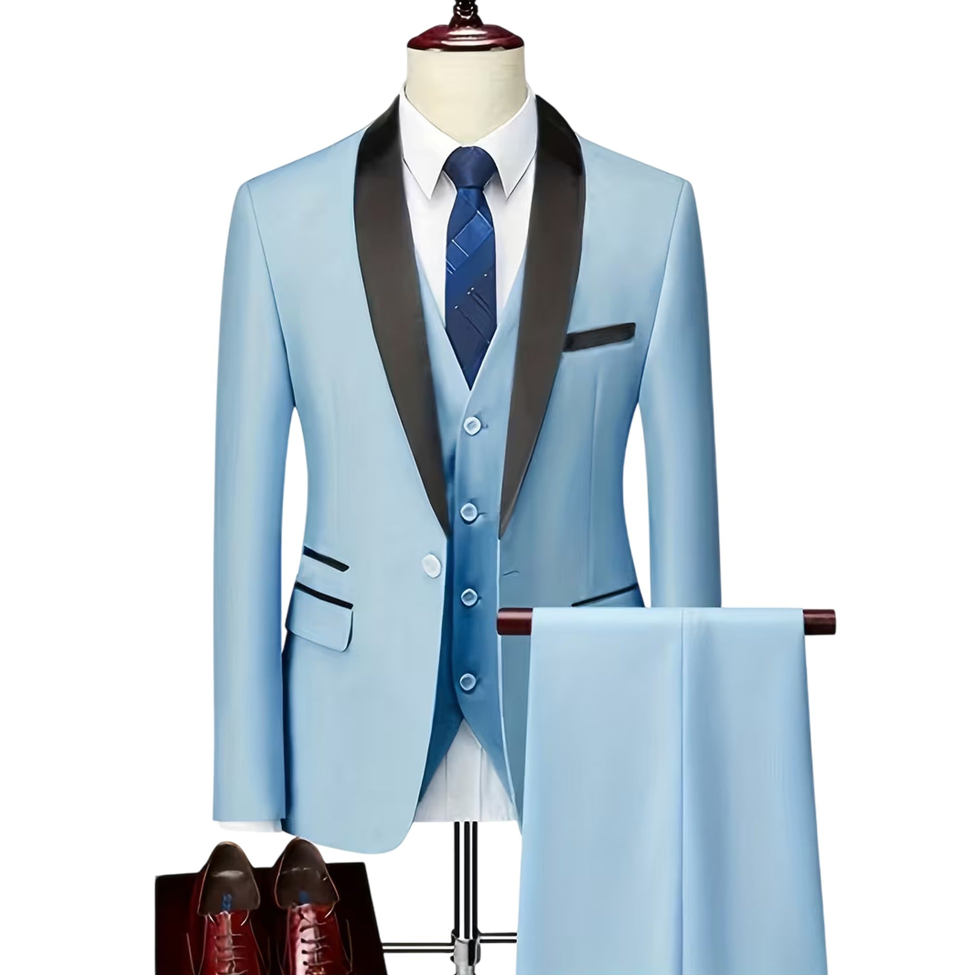Atelier Rivelle | Costume 3 Pièces Homme Slim Élégant Mariage Cérémonie