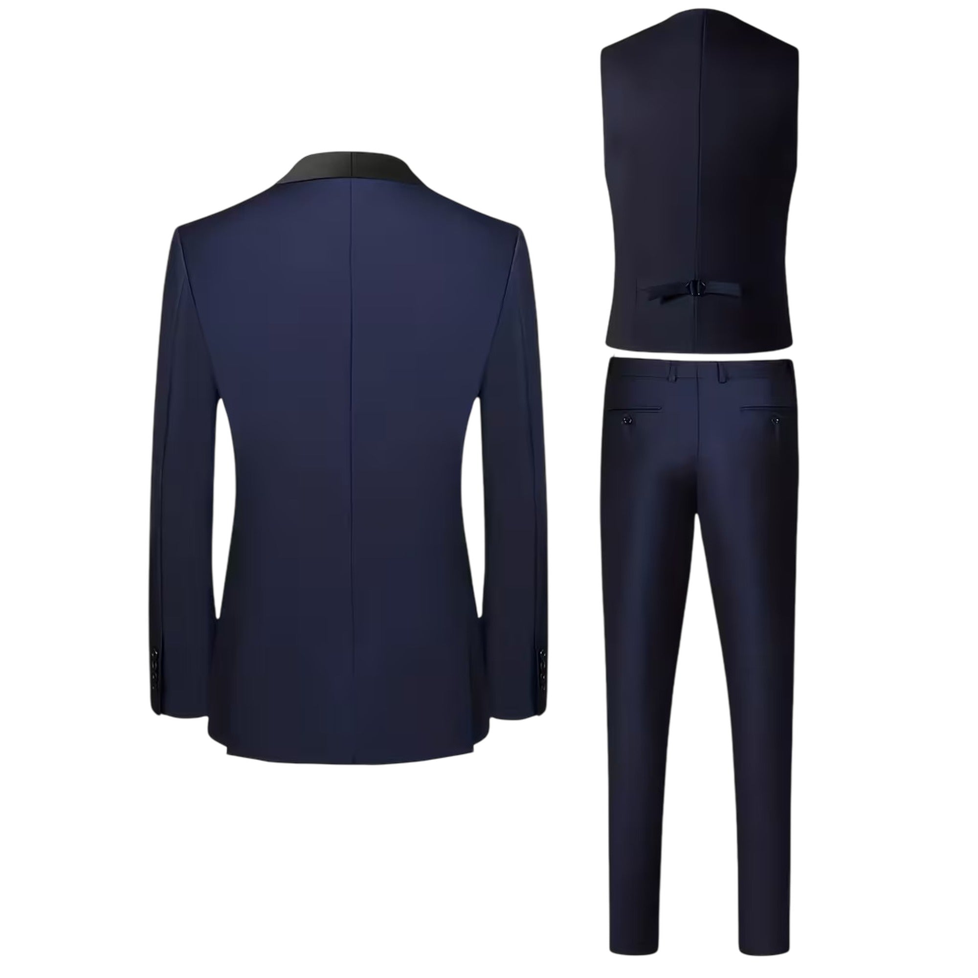 Atelier Rivelle | Costume Homme 3 Pièces Blazer Gilet Pantalon Élégant Mariage