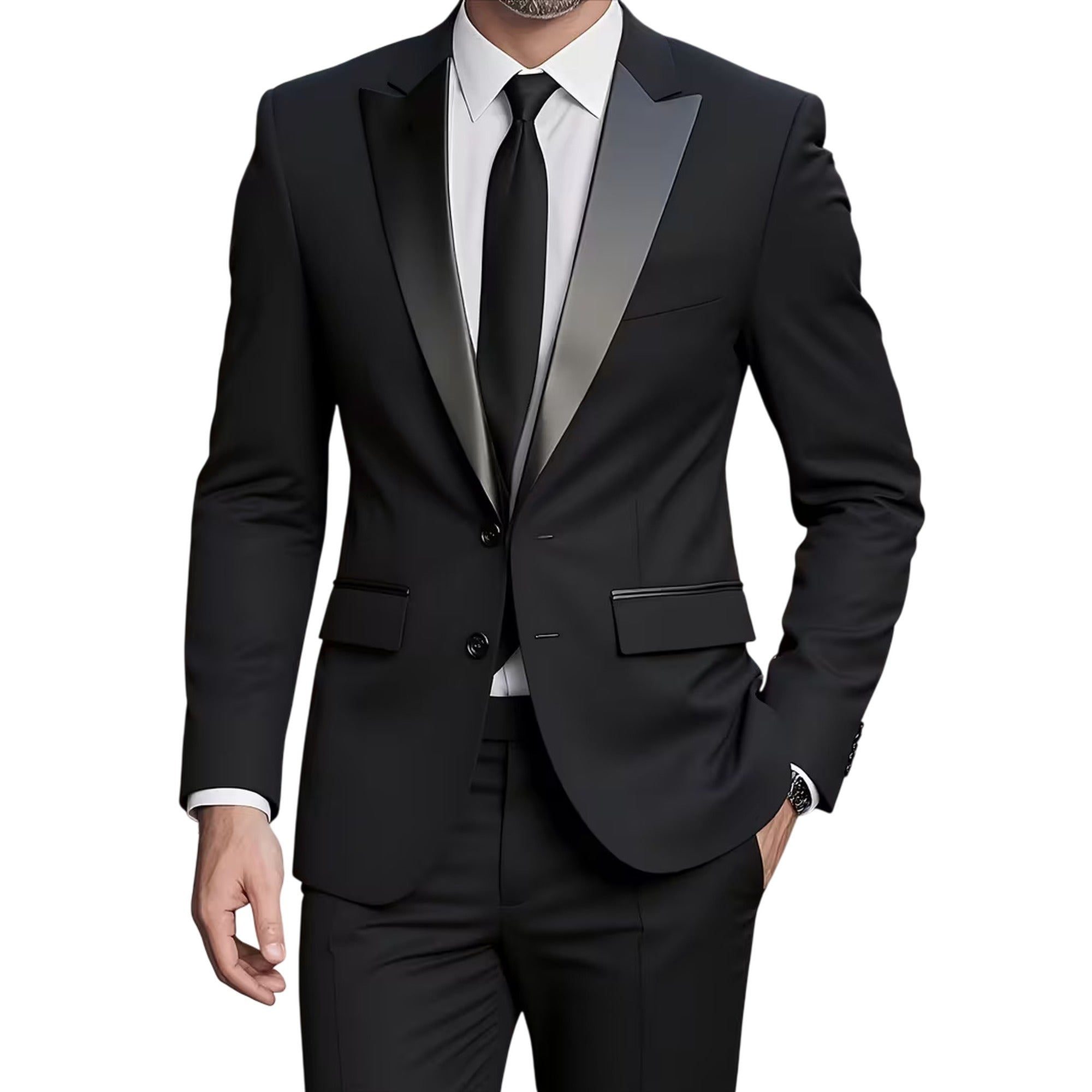 Atelier Rivelle | Costume Homme Élégant Mariage Fête Classique Coupe Droite