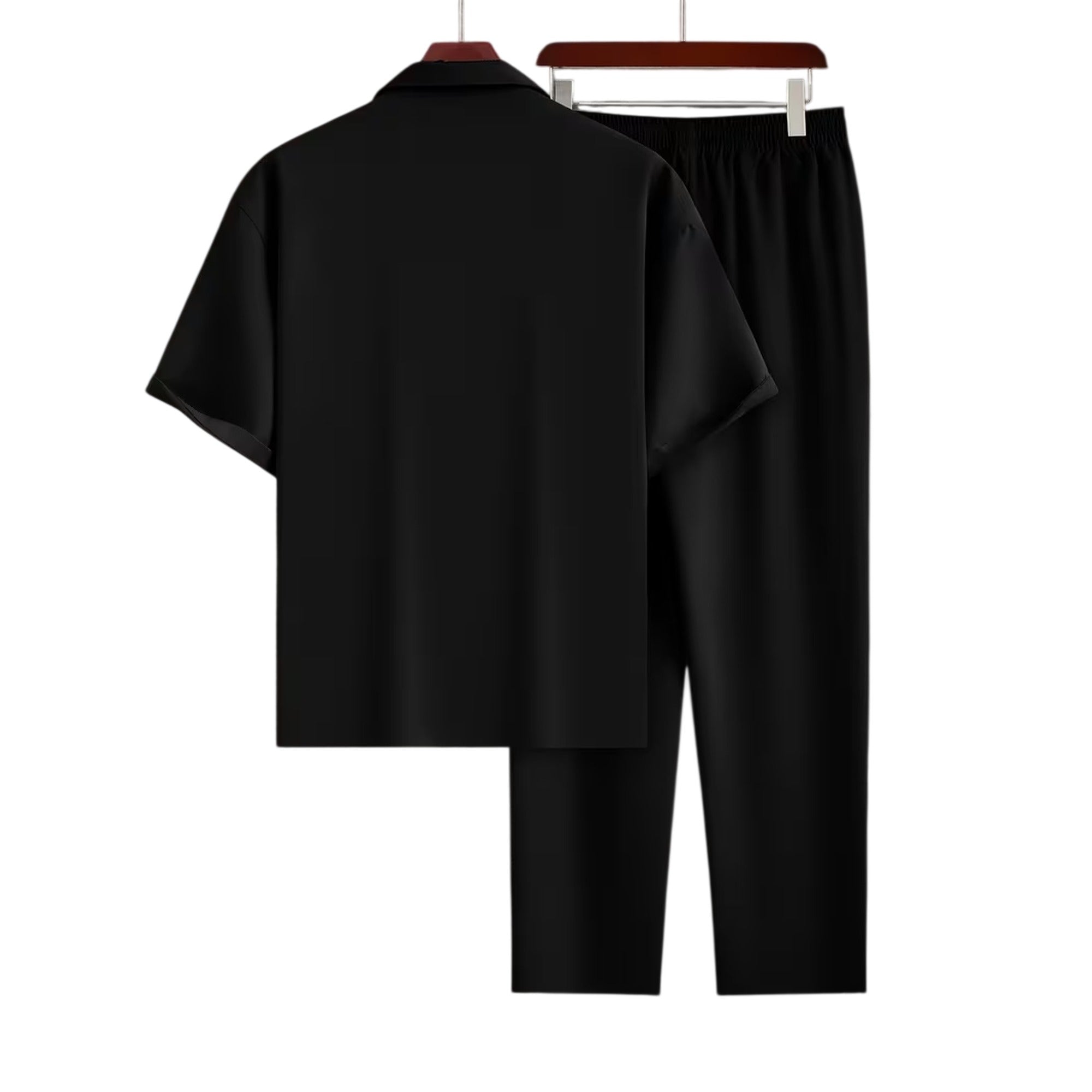 Atelier Rivelle | Ensemble Chemise Pantalon Homme Été Ample Léger Décontracté