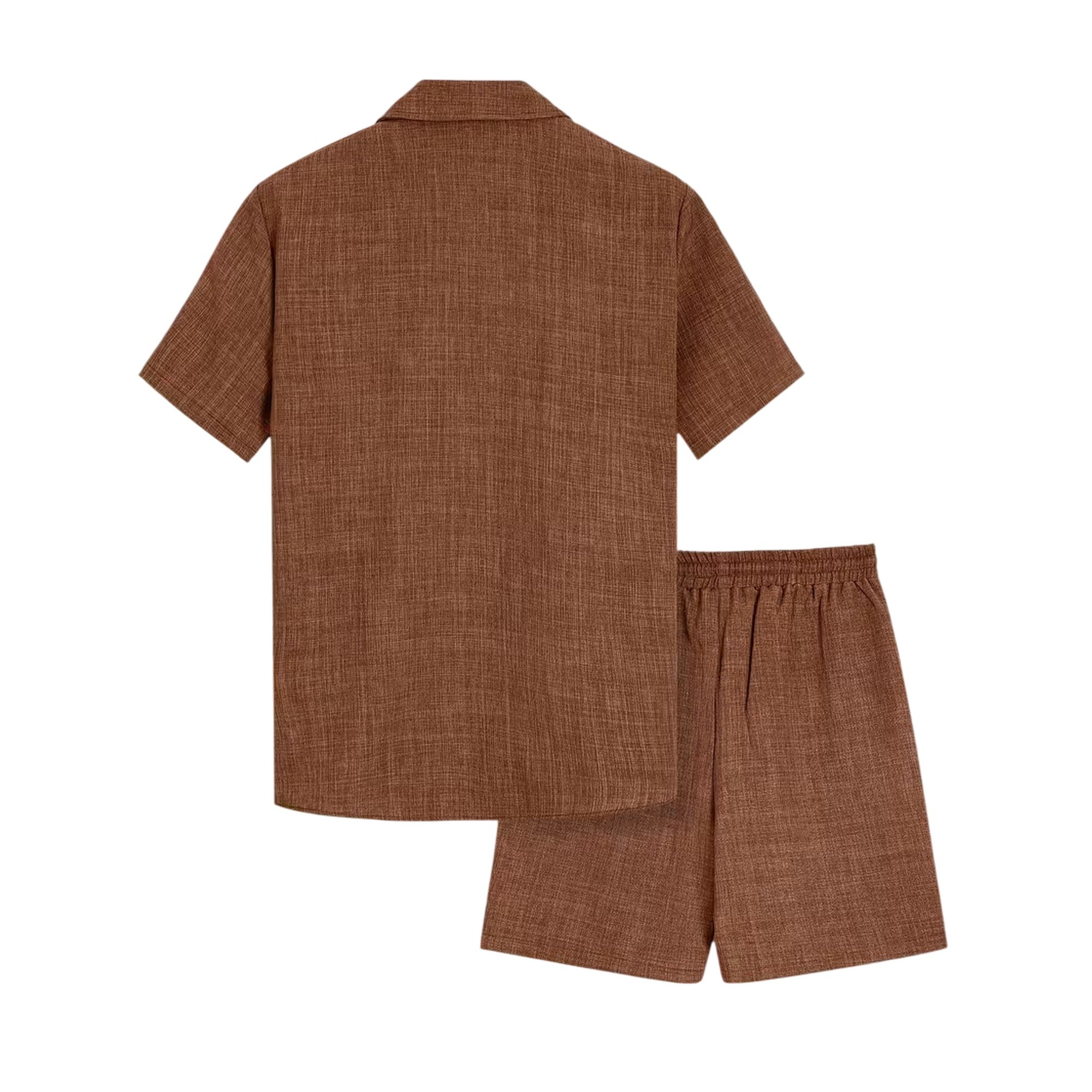 Atelier Rivelle | Ensemble Homme Été Short T-Shirt Léger Décontracté Poches