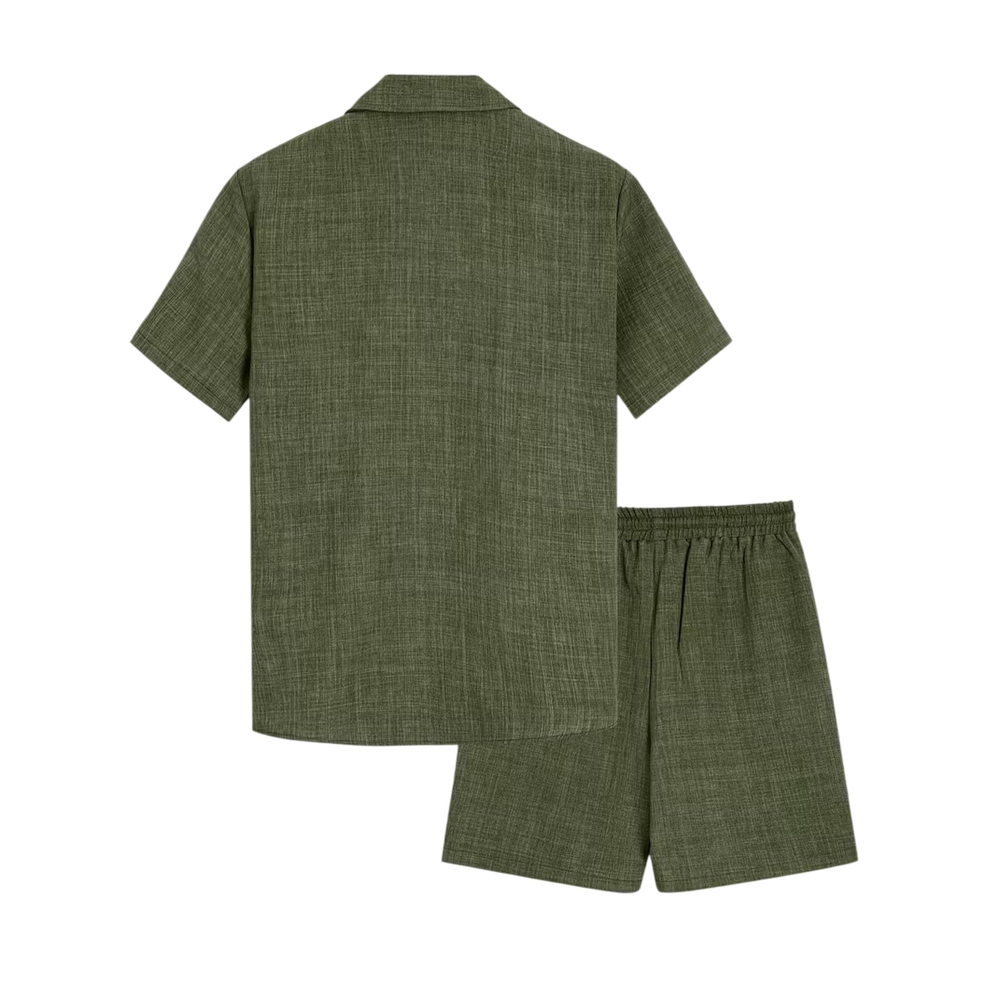 Atelier Rivelle | Ensemble Homme Été Short T-Shirt Léger Décontracté Poches