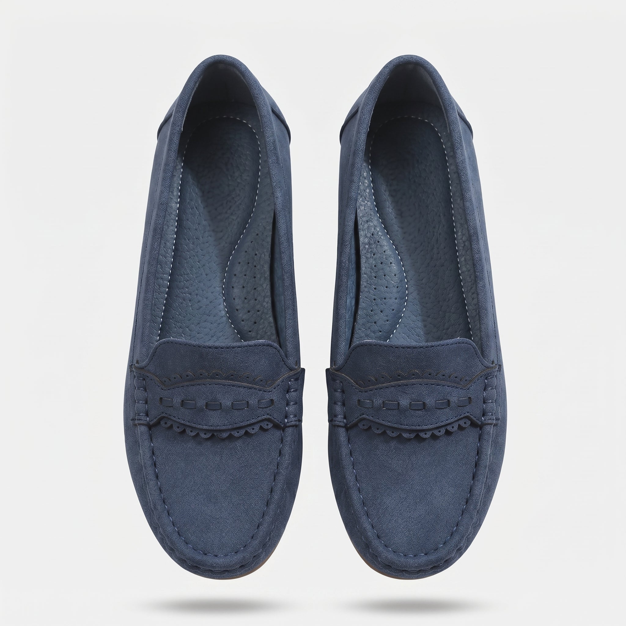 Atelier Rivelle | Mocassins Femme Grande Taille Confort Doux Nœud Couture Main