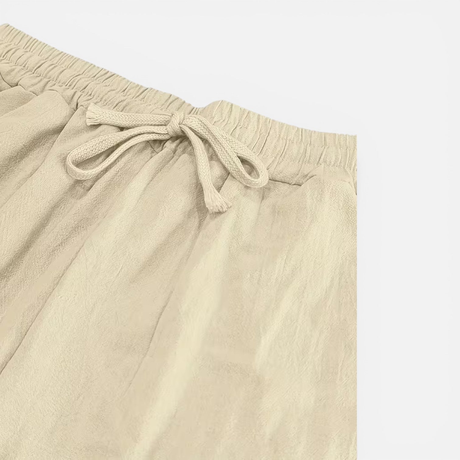 Atelier Rivelle | Pantalon Lin Homme Été Léger Respirant Taille Élastique