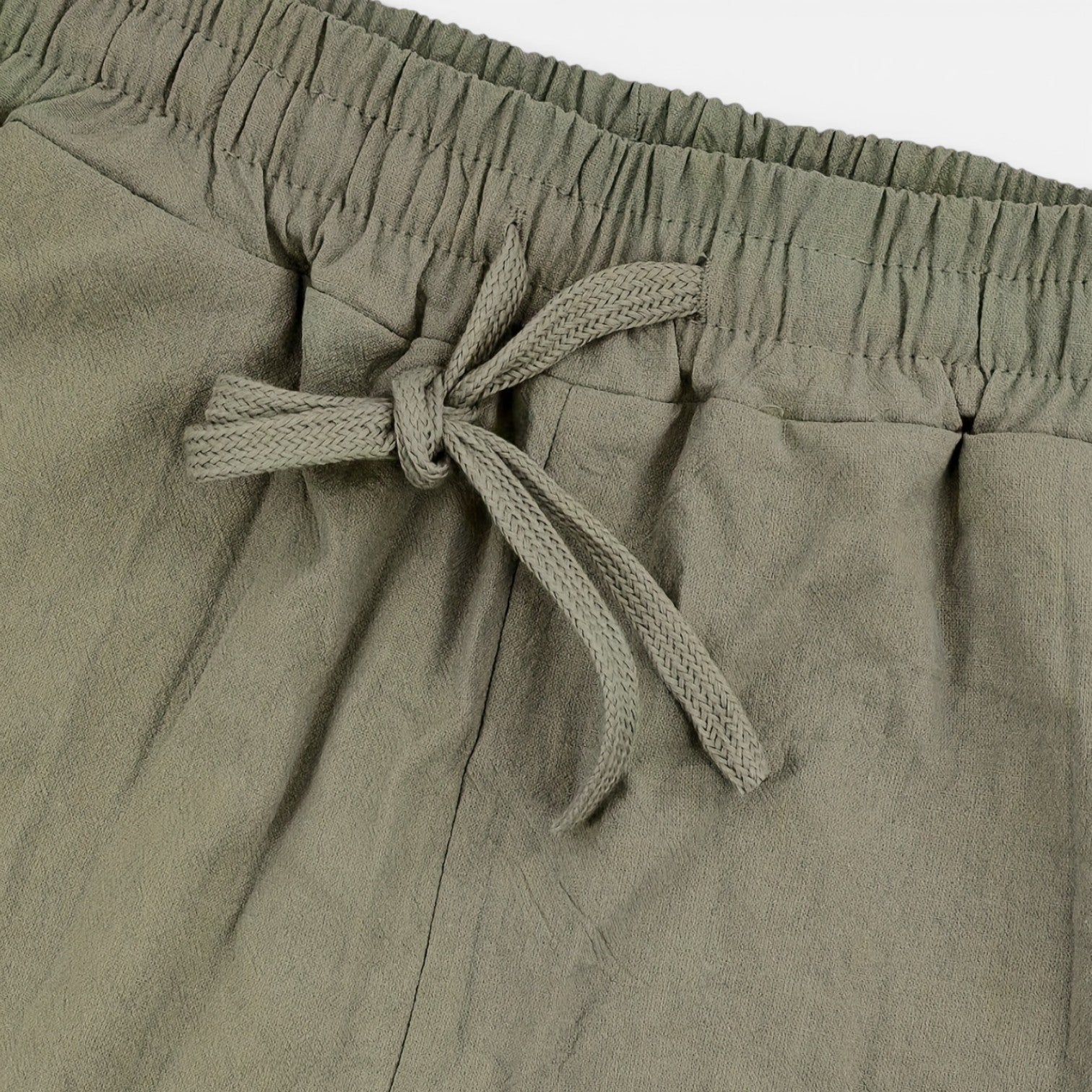 Atelier Rivelle | Pantalon Lin Homme Léger Été Confort Taille Élastique Plage