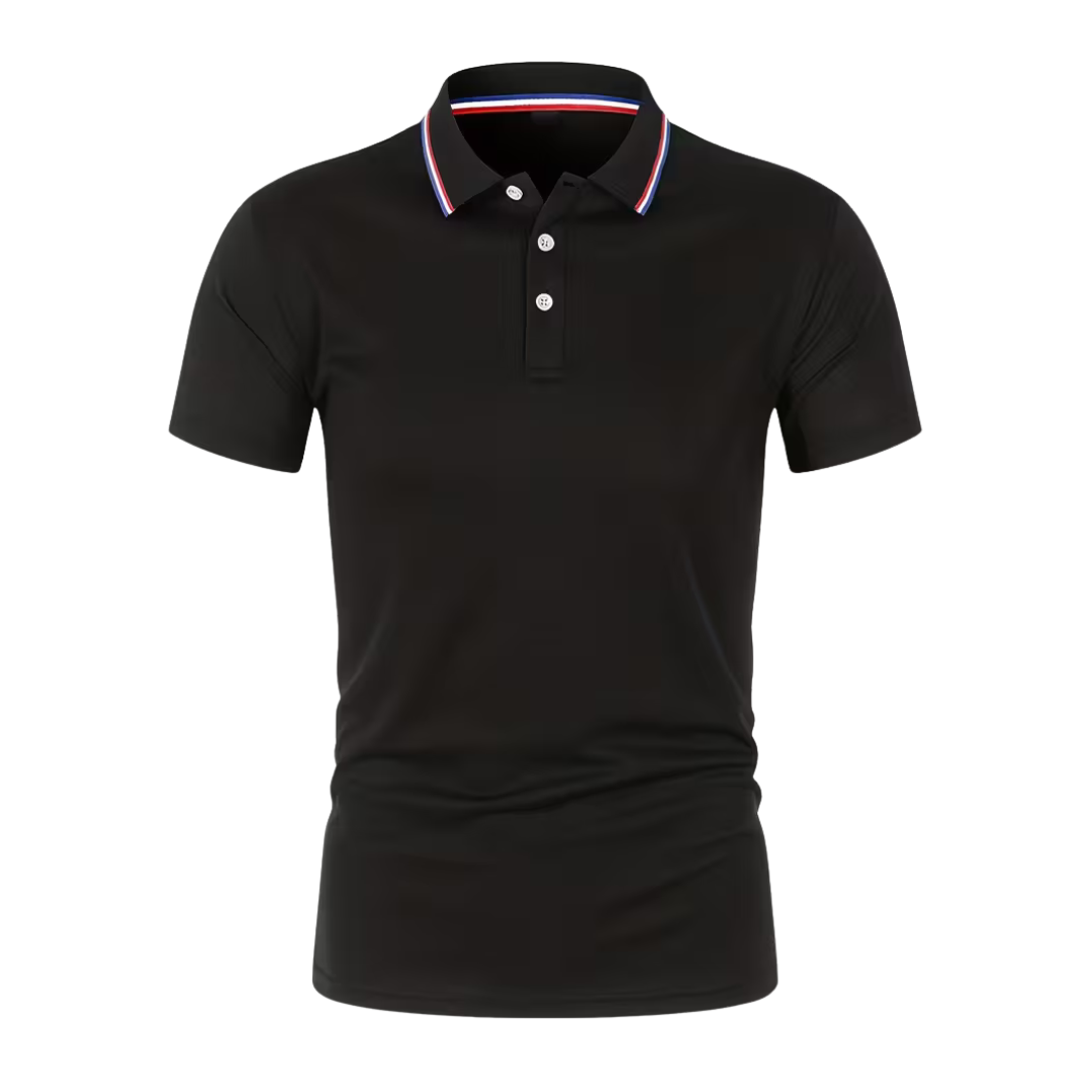 Atelier Rivelle | Polo Homme Été Manches Courtes Décontracté Classique