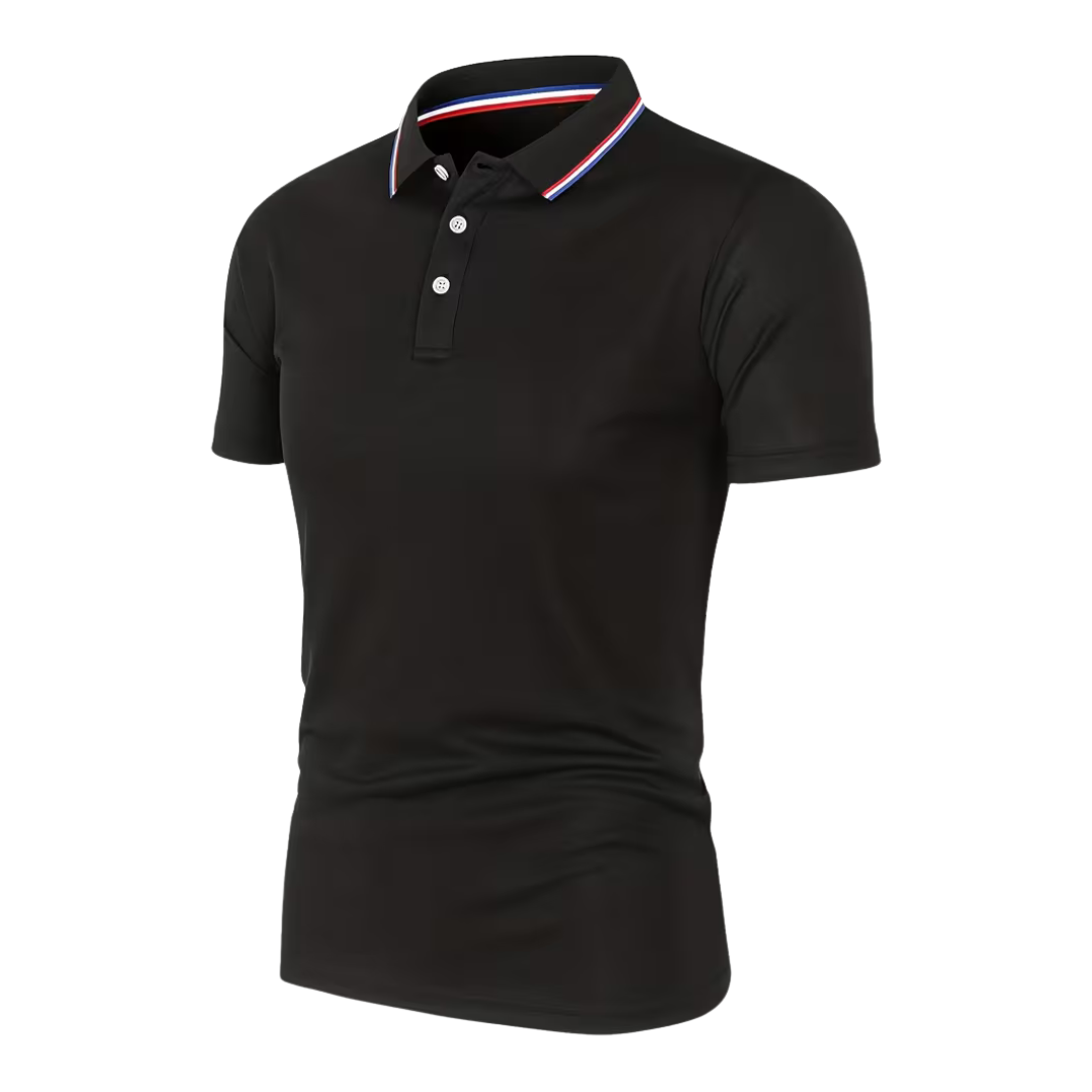 Atelier Rivelle | Polo Homme Été Manches Courtes Décontracté Classique