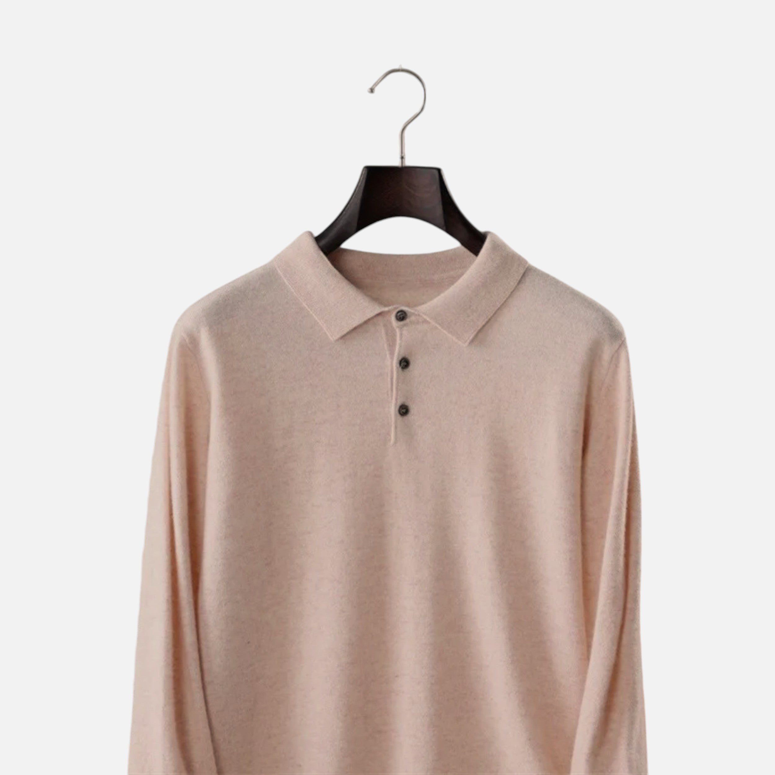 Atelier Rivelle | Pull Homme Col Polo Maille Épaisse Confort
