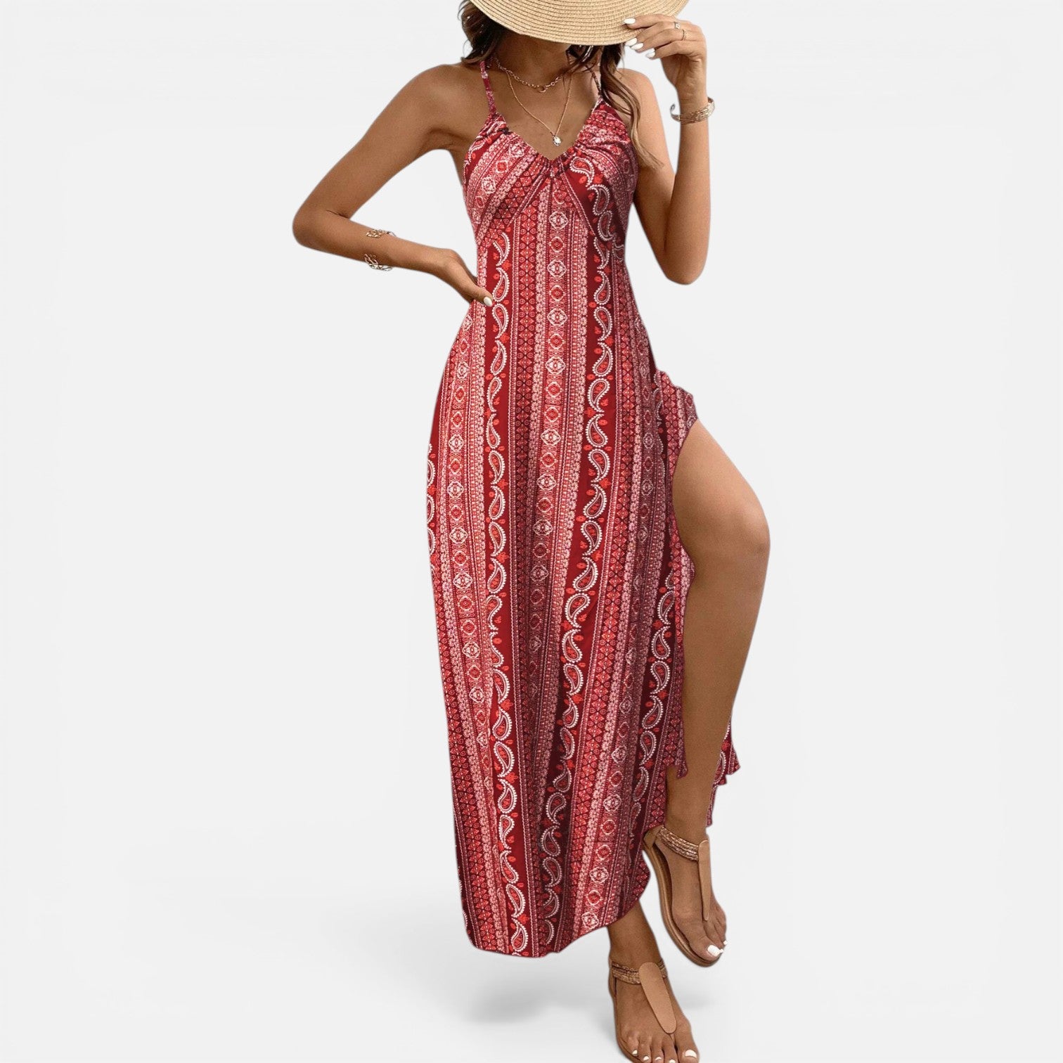 Atelier Rivelle | Robe Bohème Femme Été Légère et Fluide Confort Quotidien