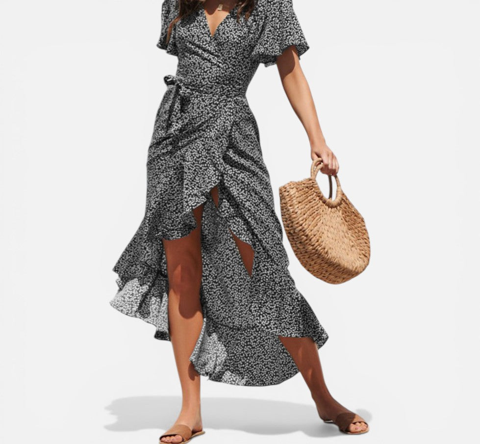 Atelier Rivelle | Robe Femme Élégante Été Lin Léger Style Chic Décontracté