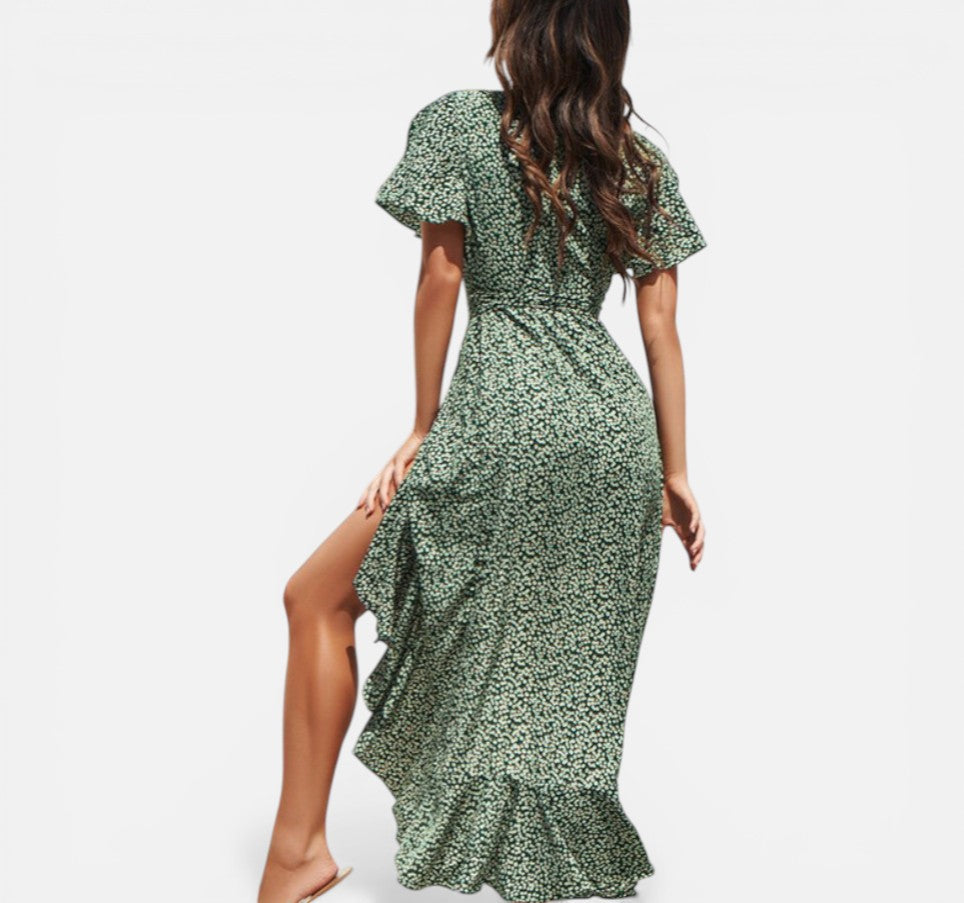 Atelier Rivelle | Robe Femme Élégante Été Lin Léger Style Chic Décontracté