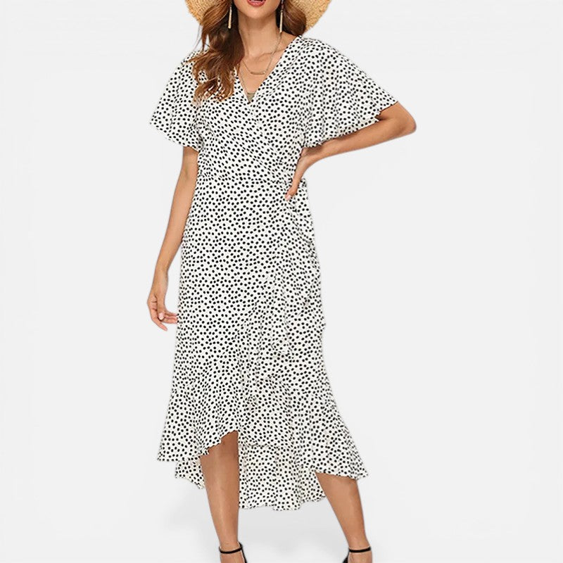 Atelier Rivelle | Robe Femme Élégante Été Lin Léger Style Chic Décontracté