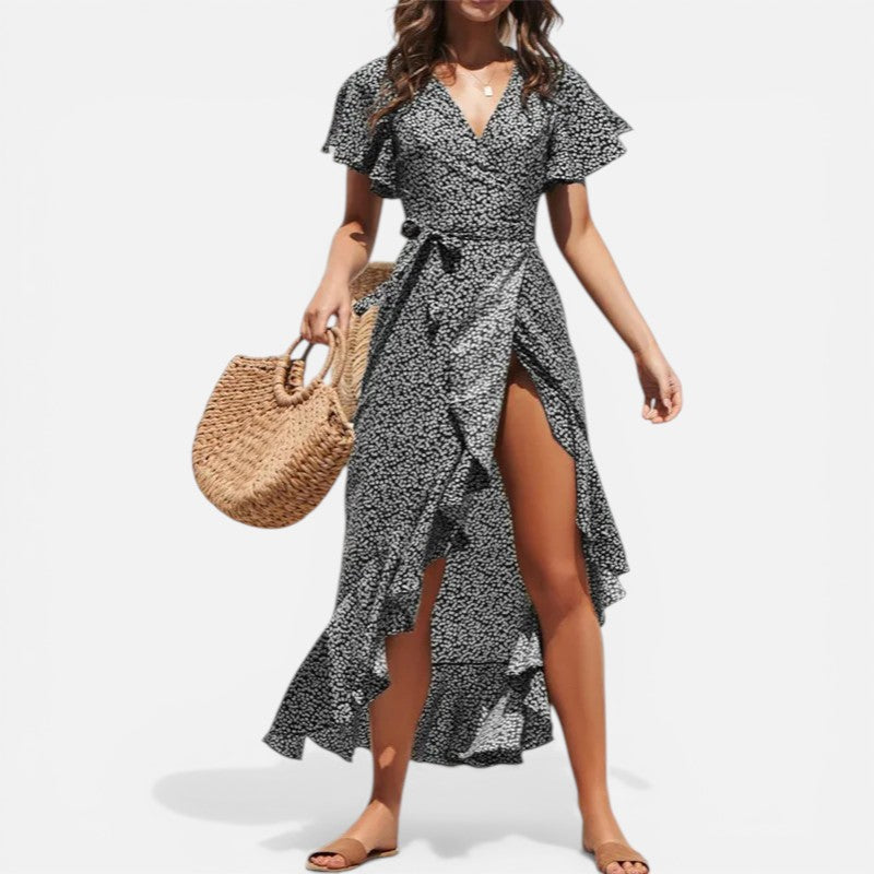 Atelier Rivelle | Robe Femme Élégante Été Lin Léger Style Chic Décontracté