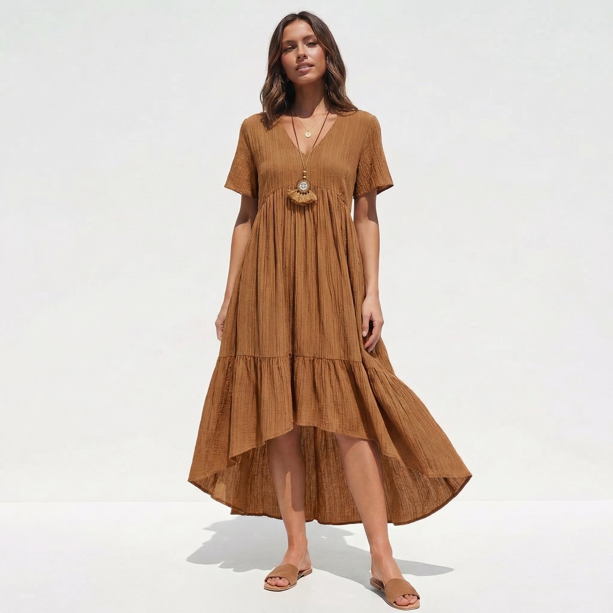 Atelier Rivelle | Robe Femme Été Élégante Confortable Coupe Fluide
