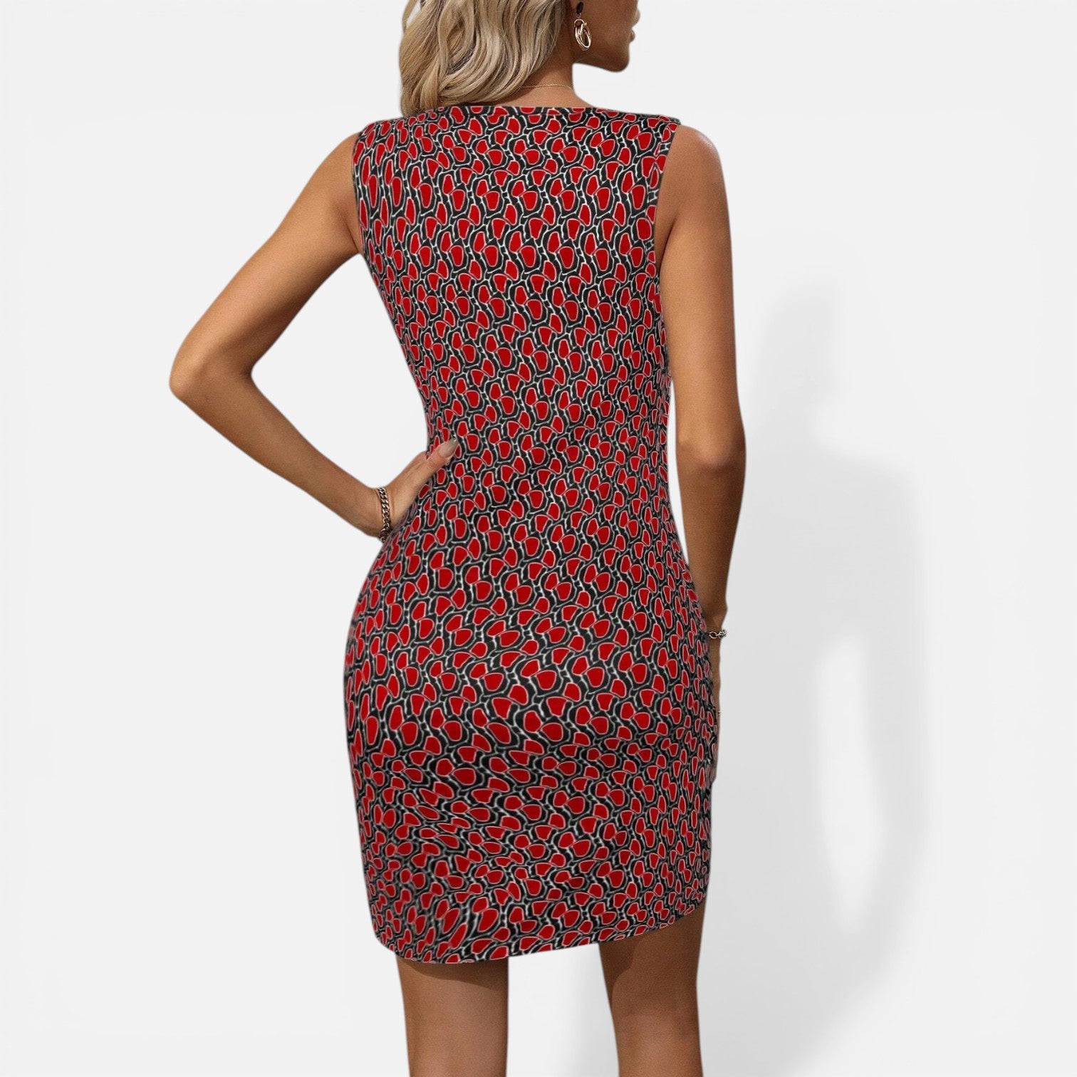 Atelier Rivelle | Robe Femme Fleurie Légère Sans Manches Vacances Été