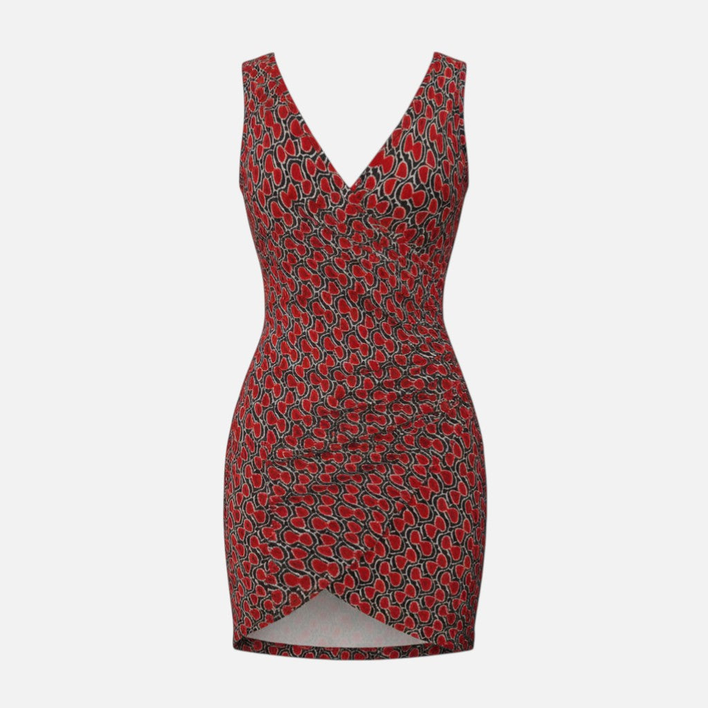 Atelier Rivelle | Robe Femme Fleurie Légère Sans Manches Vacances Été