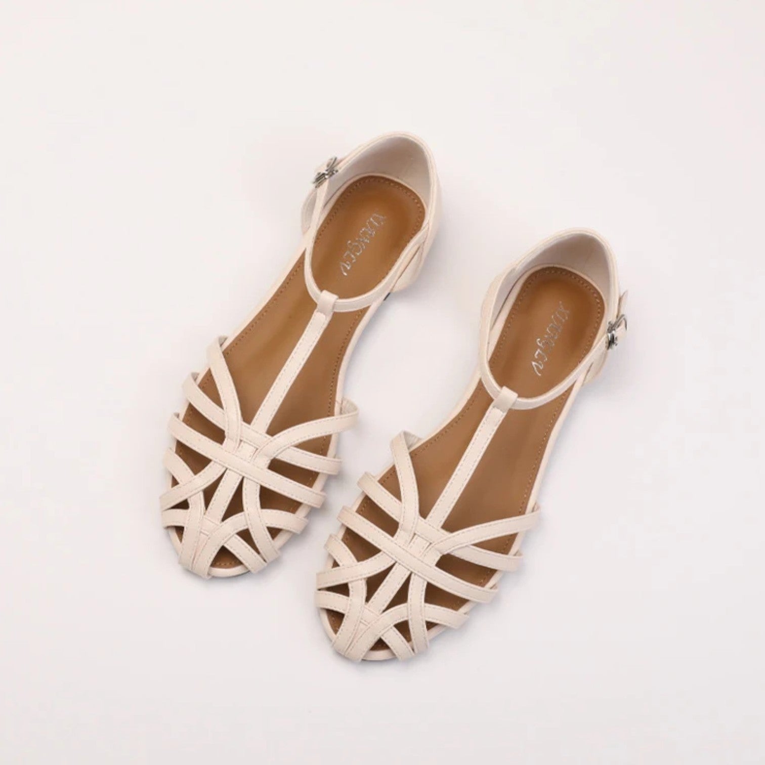 Atelier Rivelle | Sandales Femme Confort Été Cuir Souple Semelle Plate