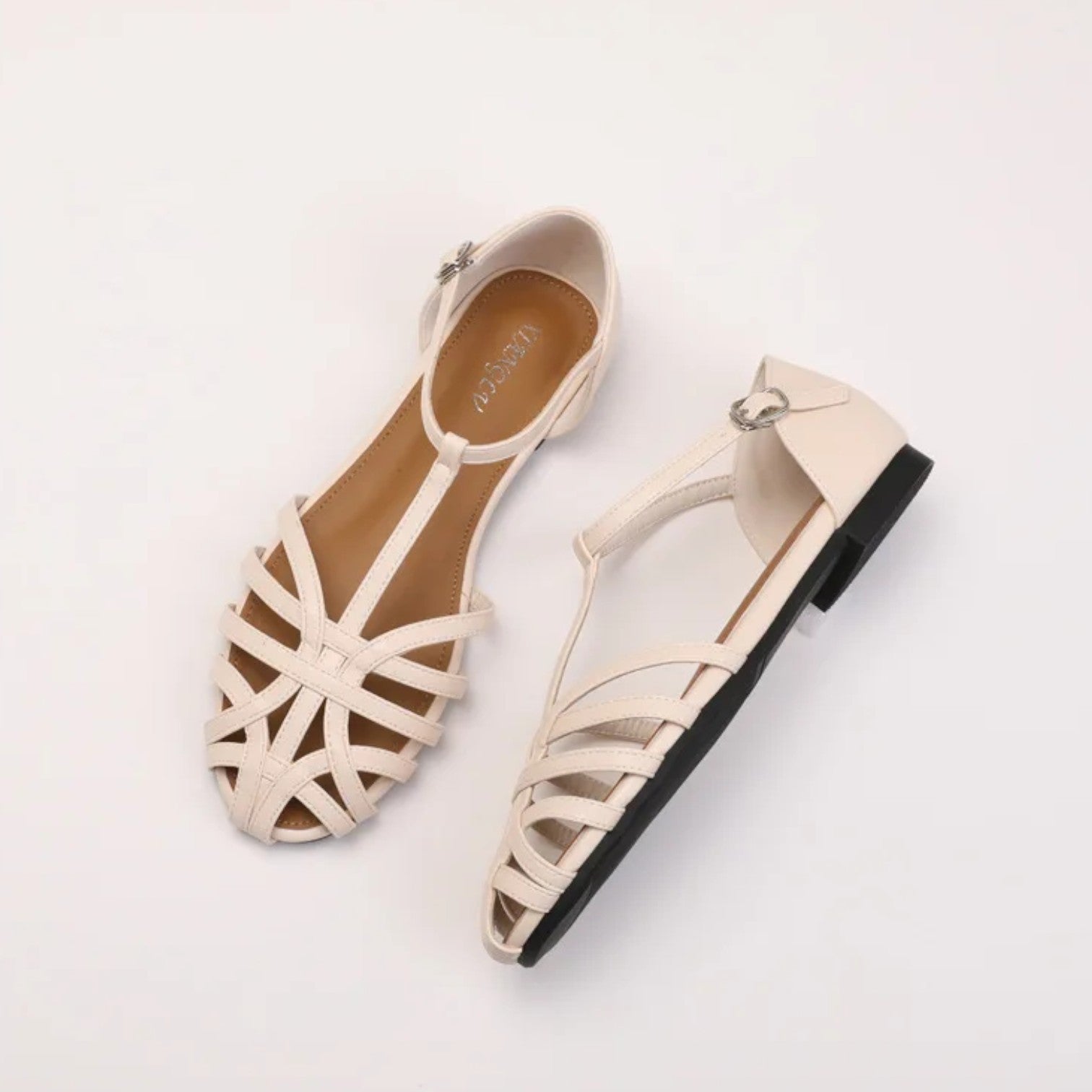 Atelier Rivelle | Sandales Femme Confort Été Cuir Souple Semelle Plate
