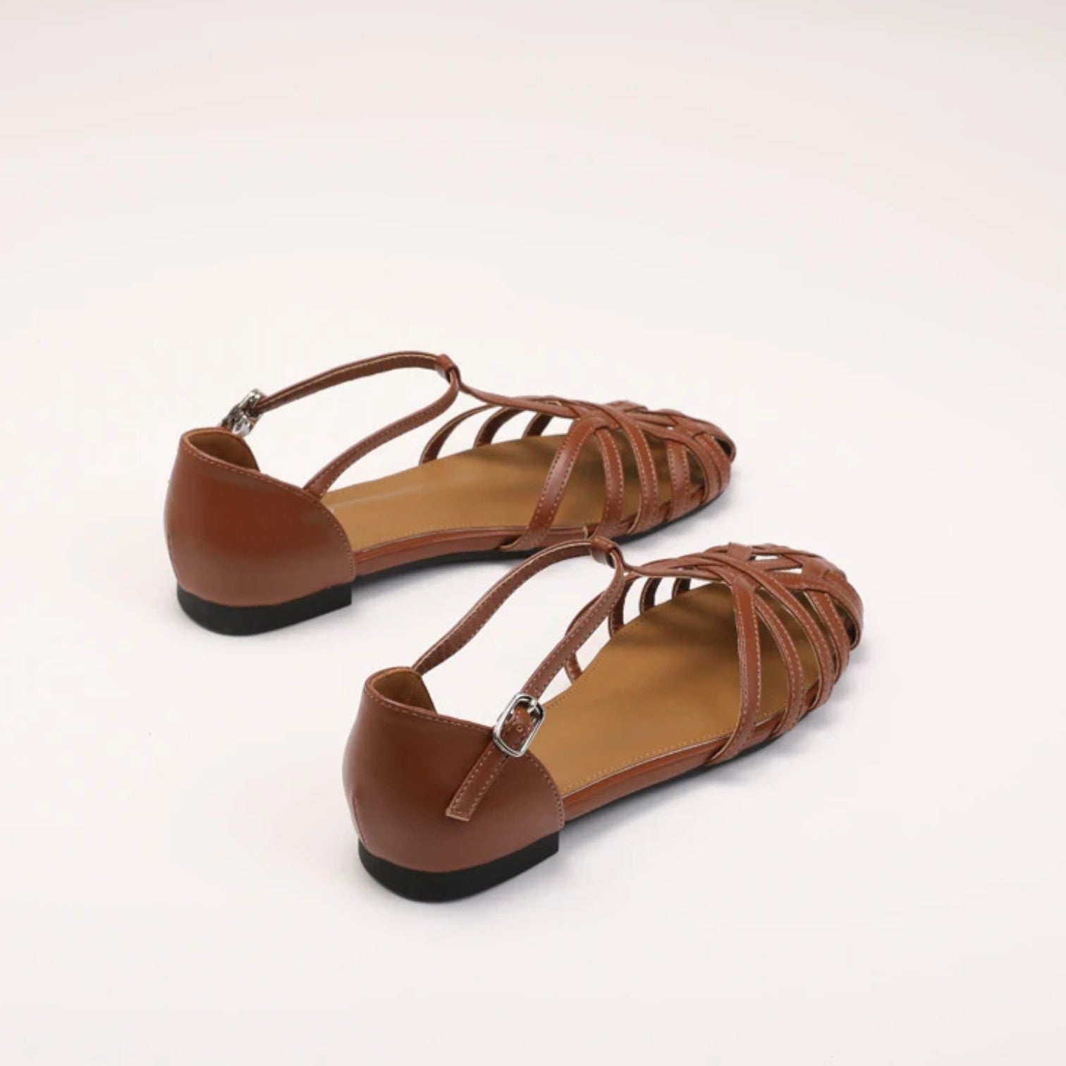 Atelier Rivelle | Sandales Femme Confort Été Cuir Souple Semelle Plate