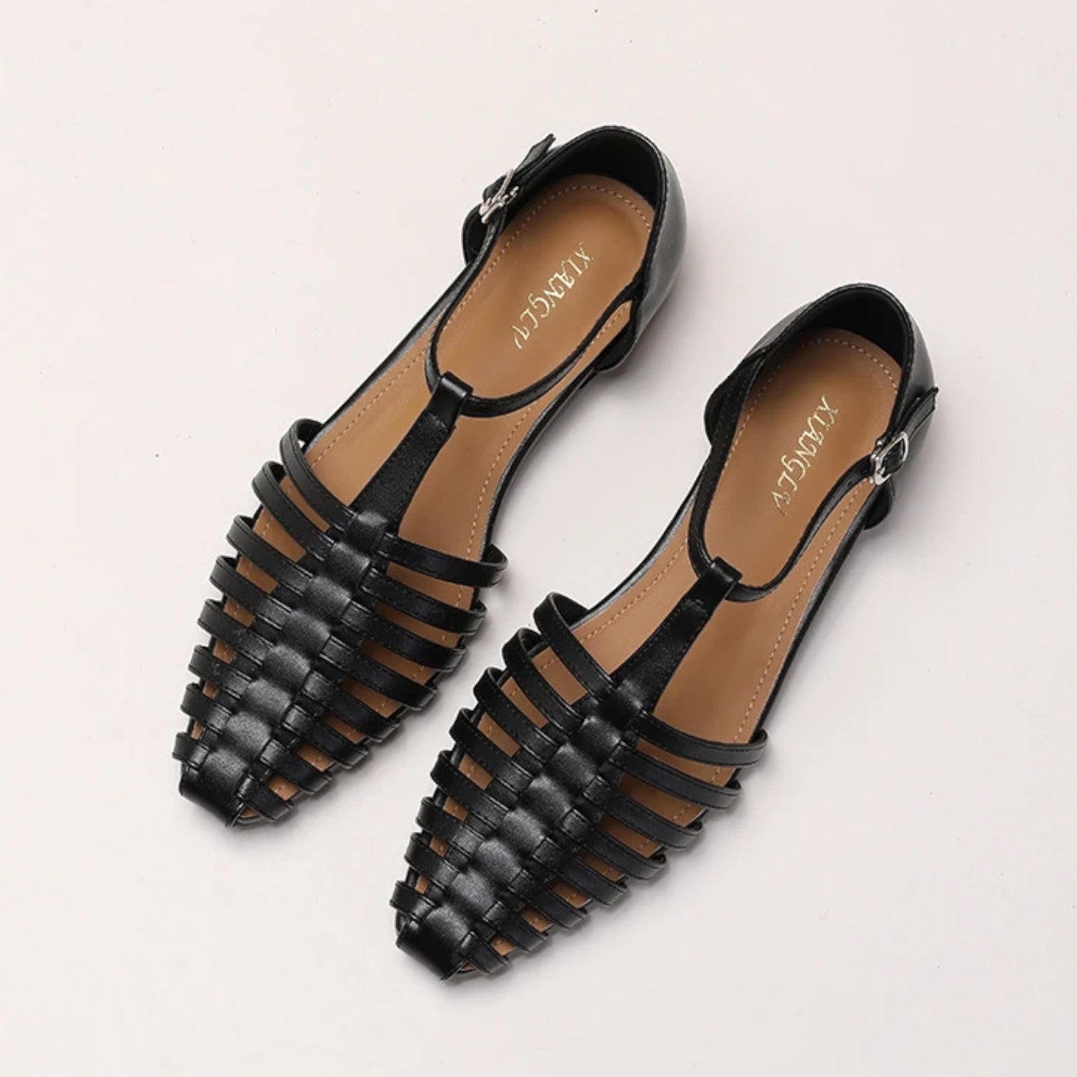 Atelier Rivelle | Sandales Femme Confort Été Cuir Souple Semelle Plate