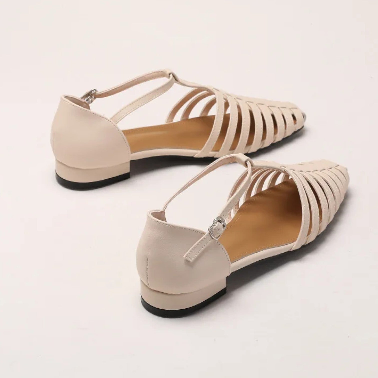 Atelier Rivelle | Sandales Femme Confort Été Cuir Souple Semelle Plate