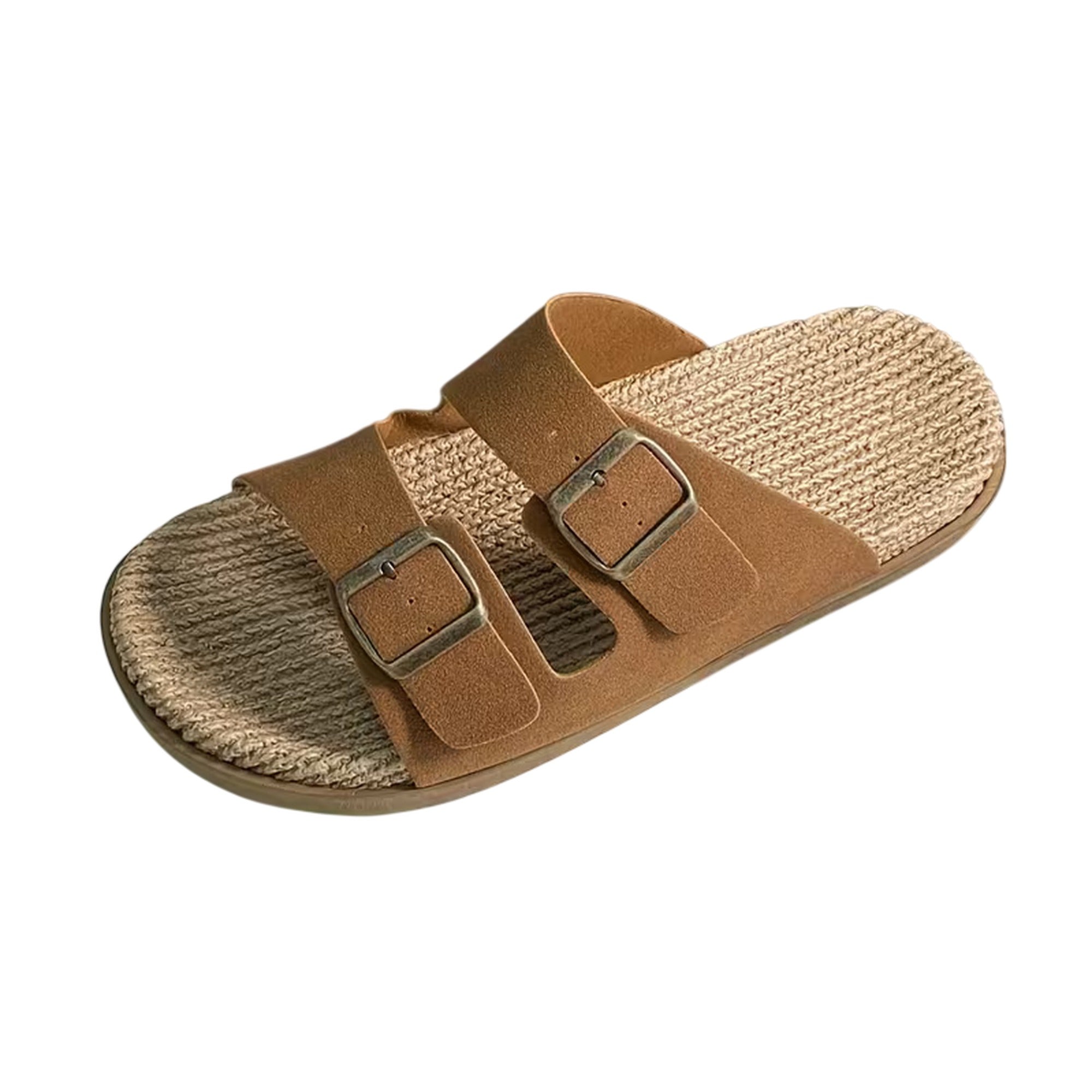 Atelier Rivelle | Sandales Homme Été PU Décontractées Plage Double Boucle