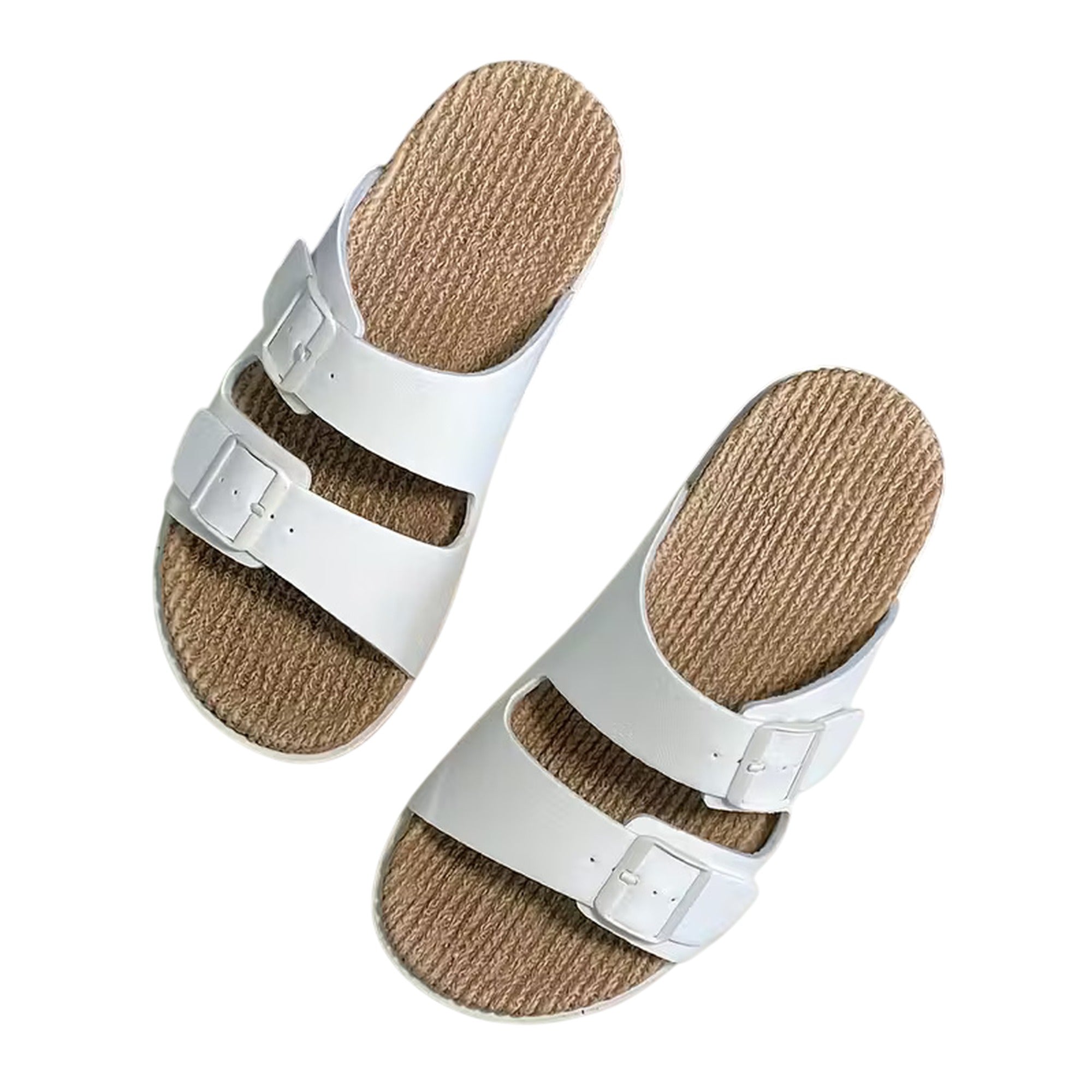 Atelier Rivelle | Sandales Homme Été PU Décontractées Plage Double Boucle