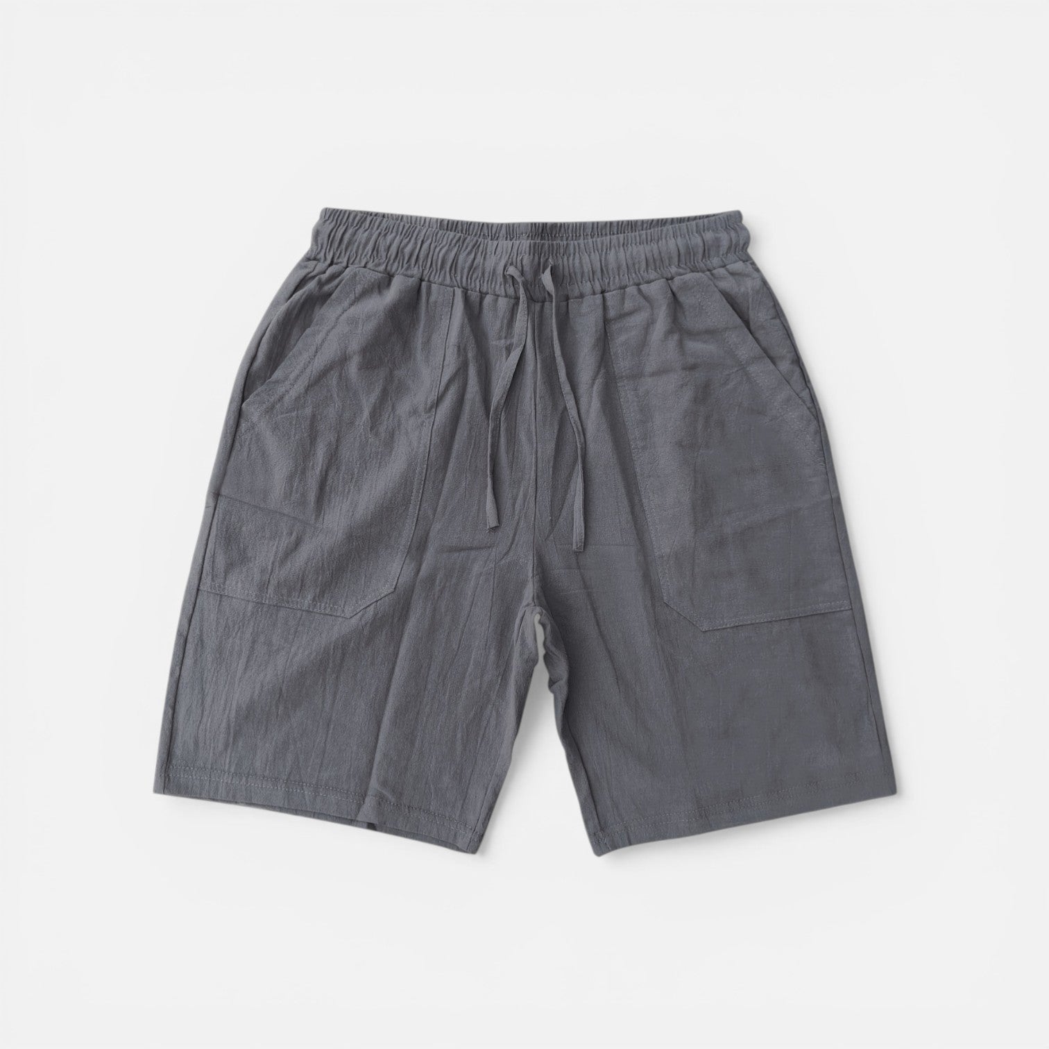 Atelier Rivelle | Short Homme Lin Été Léger Respirant Taille Élastique Confort