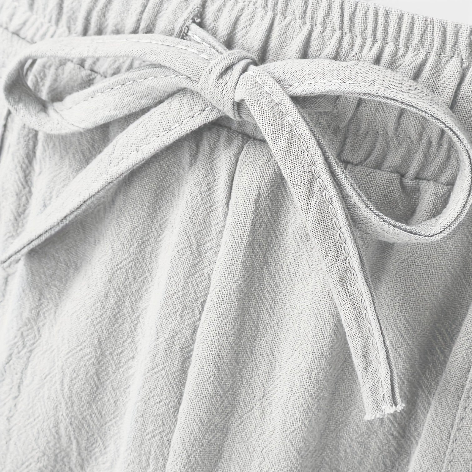 Atelier Rivelle | Short Homme Lin Été Léger Respirant Taille Élastique Confort