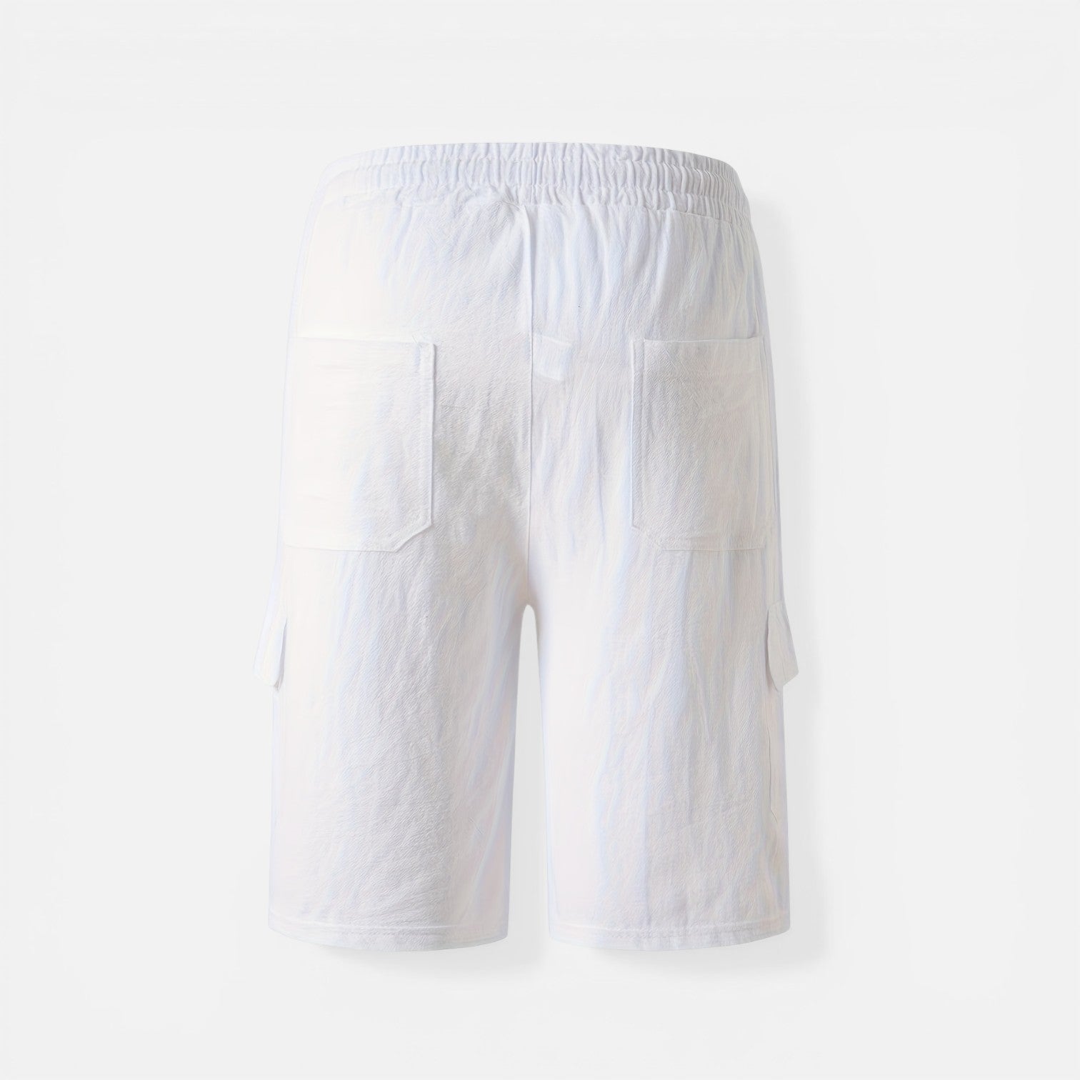 Atelier Rivelle | Short Lin Homme Été Léger Respirant Confort Taille Élastique