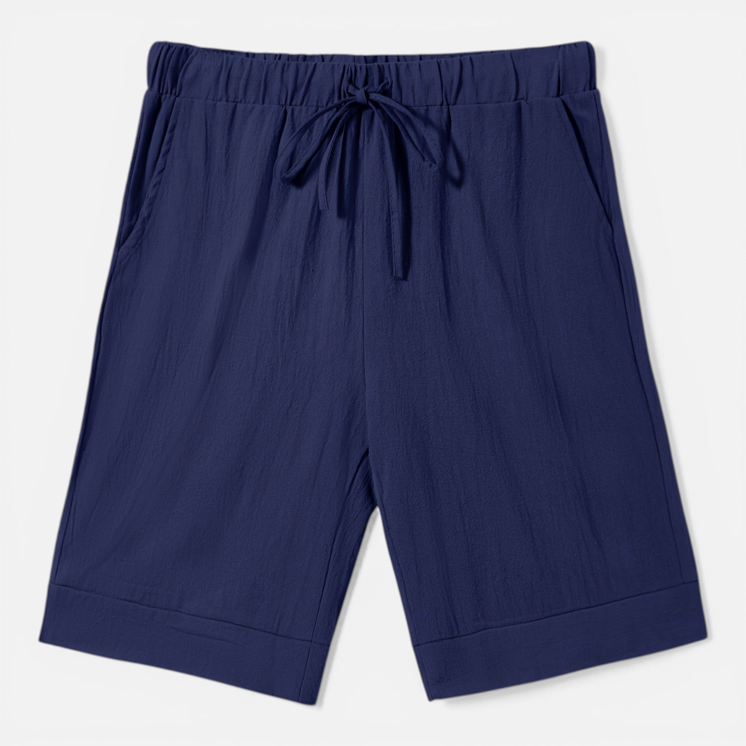 Atelier Rivelle | Short en Lin Homme Été Respirant Taille Élastique Plage