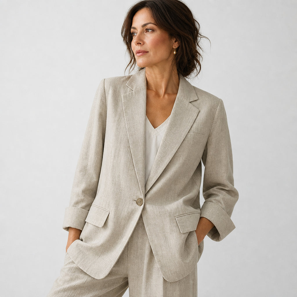 Atelier Rivelle | Veste Costume Femme Printemps Automne Élégante Bureau