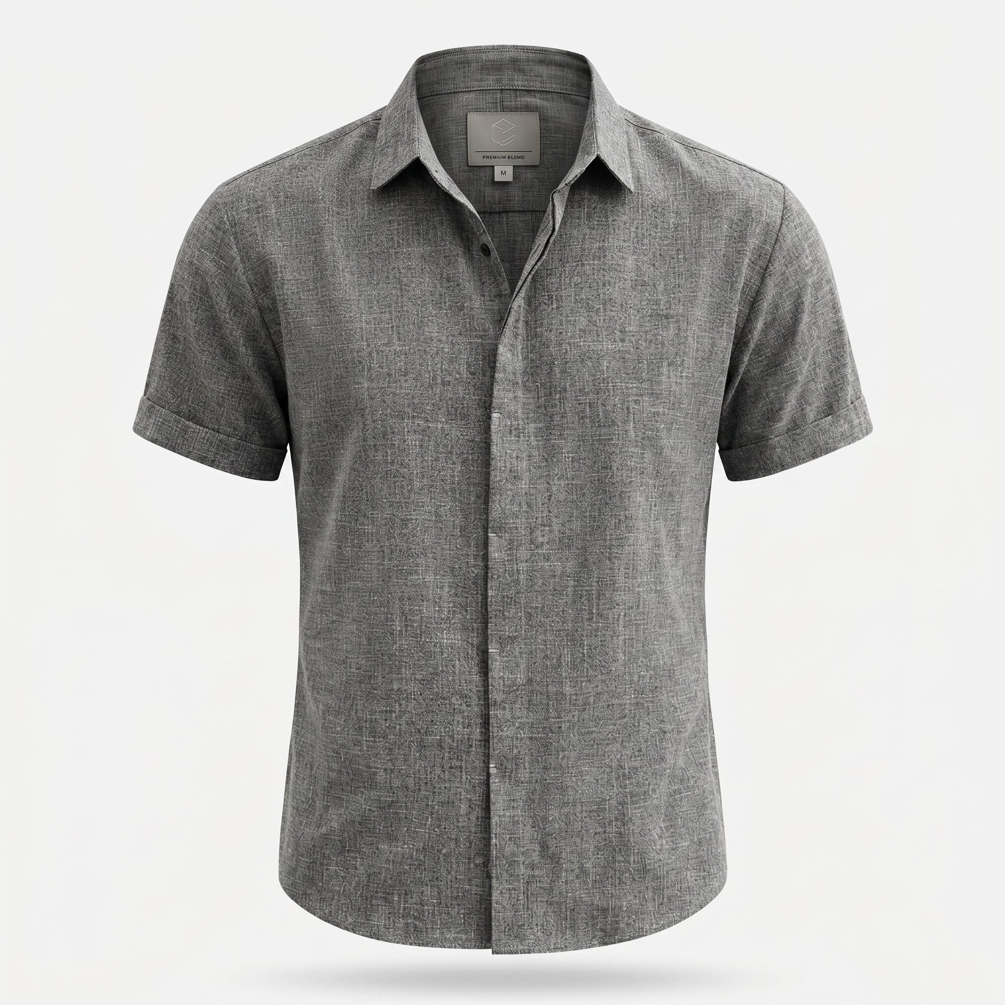 Atelier Rivelle | Chemise Homme Manches Courtes Été Décontractée Légère Confort