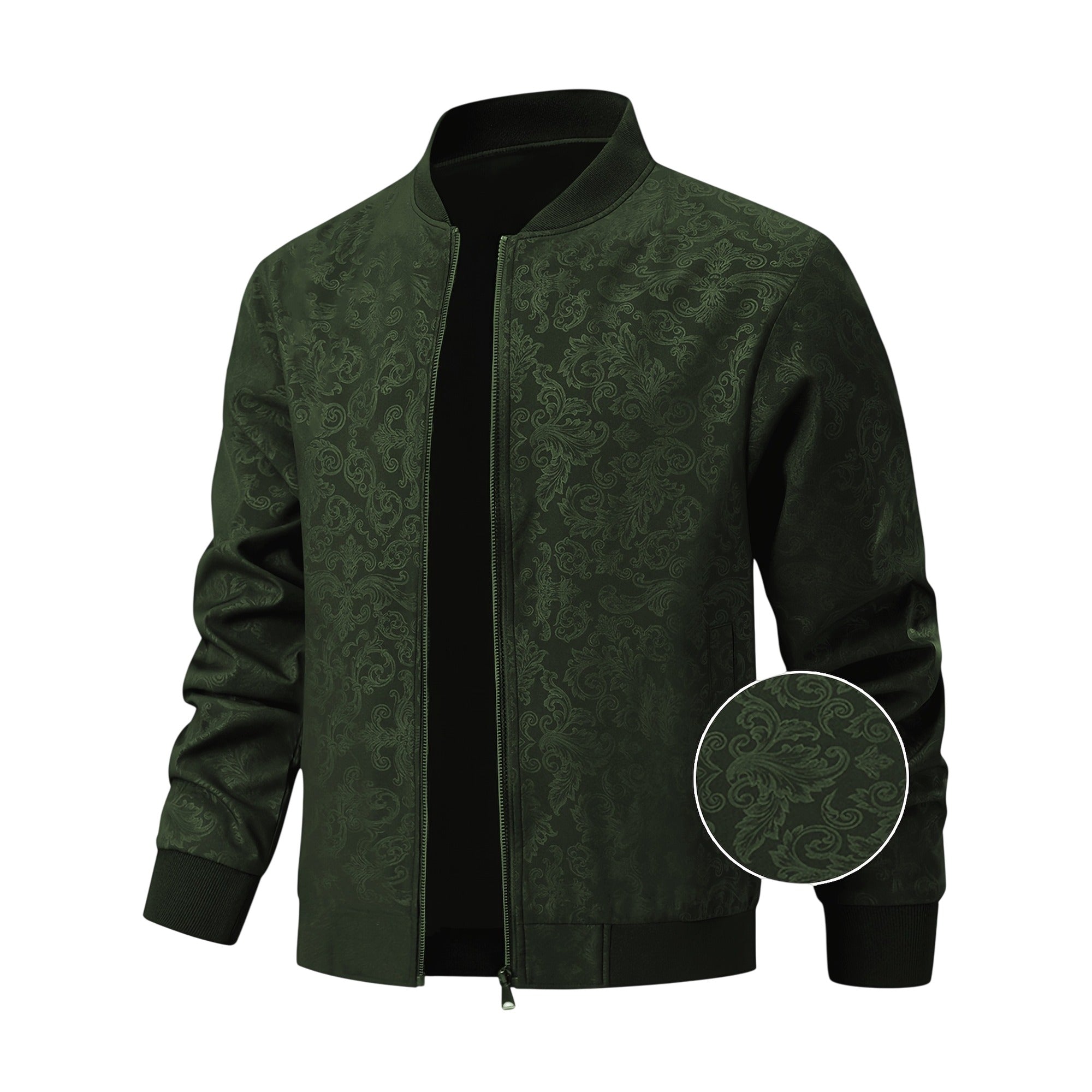 Atelier Rivelle | Veste Homme Printemps Col Baseball Style Chinois Légère