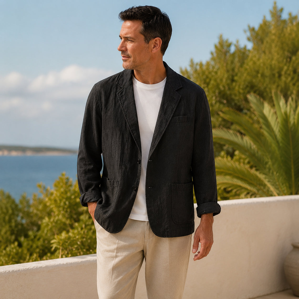 Atelier Rivelle | Veste Costume Homme Été Légère Élégante Décontractée