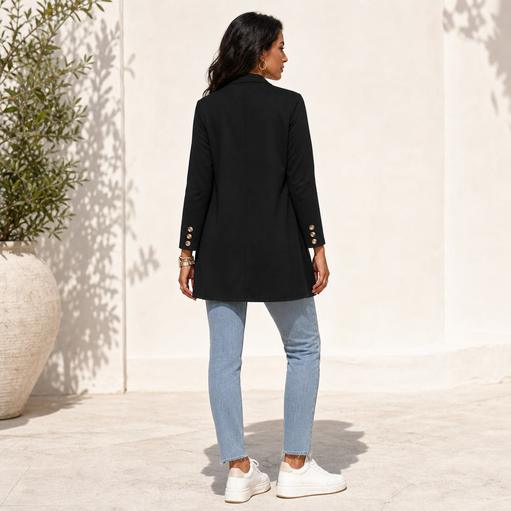 Atelier Rivelle | Blazer Femme Grande Taille Été Élégant Léger Décontracté