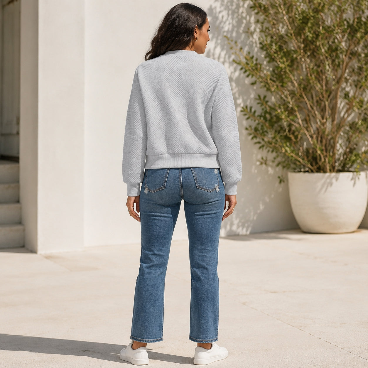 Atelier Rivelle | Cardigan Zippé Femme Mi-Saison Décontracté Léger Uni