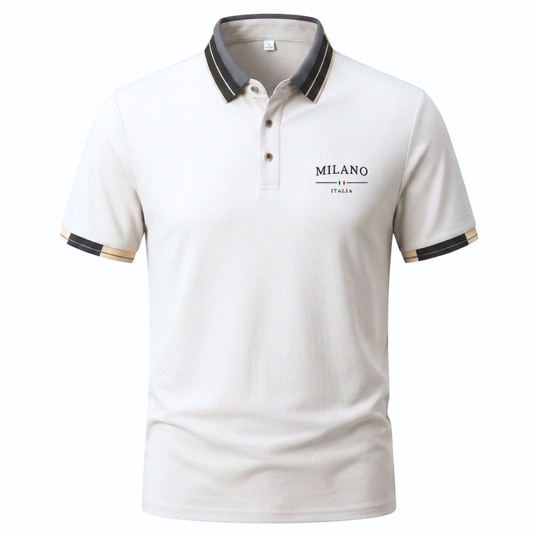 Atelier Rivelle | Chemise Homme Été Décontracté Col Boutonné Manches Courtes