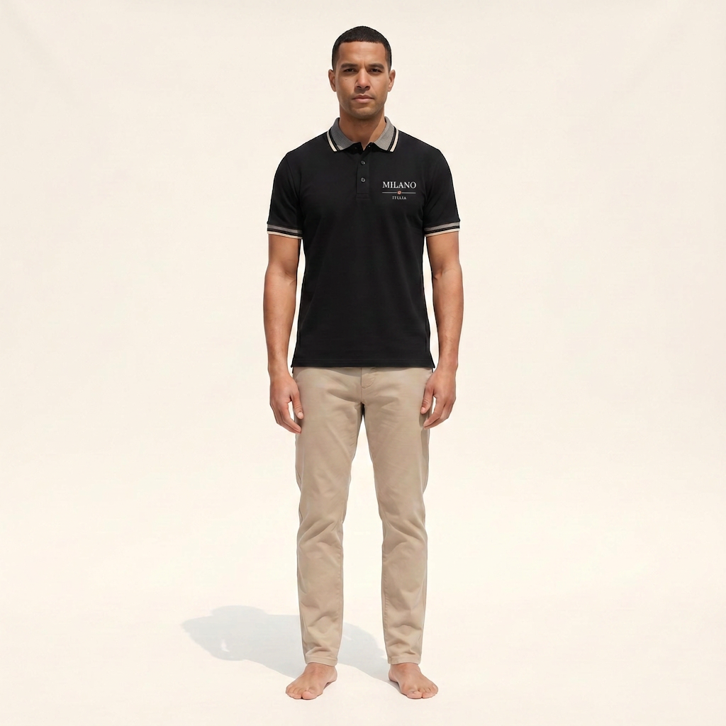 Atelier Rivelle | Chemise Homme Été Décontracté Col Boutonné Manches Courtes