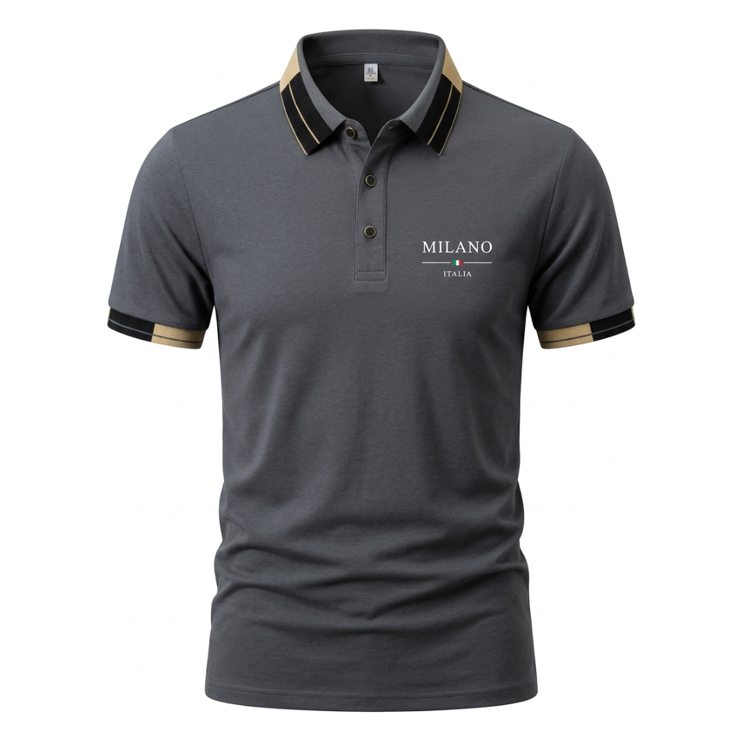 Atelier Rivelle | Chemise Homme Été Décontracté Col Boutonné Manches Courtes