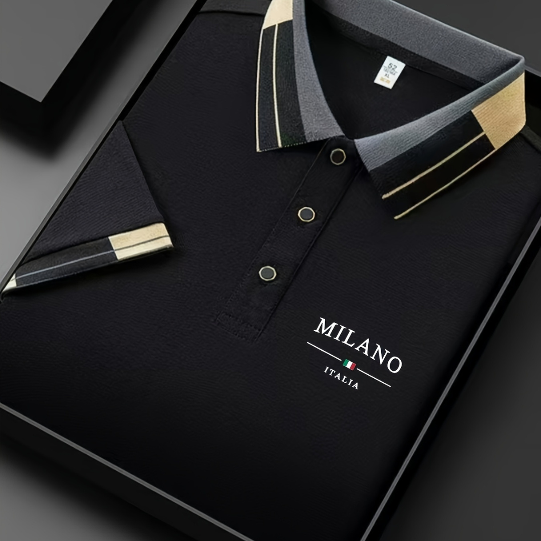 Atelier Rivelle | Chemise Homme Été Décontracté Col Boutonné Manches Courtes