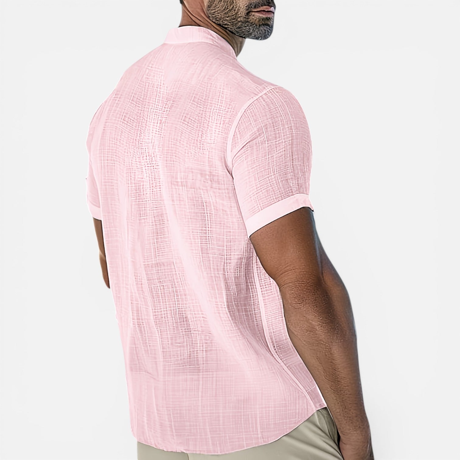 Atelier Rivelle | Chemise Homme Lin Été Légère Respirante Tenue Vacances