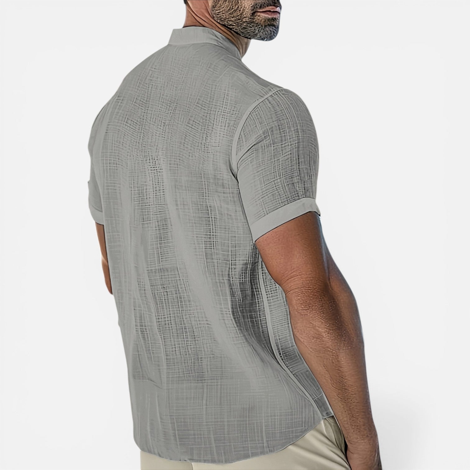 Atelier Rivelle | Chemise Homme Lin Été Légère Respirante Tenue Vacances
